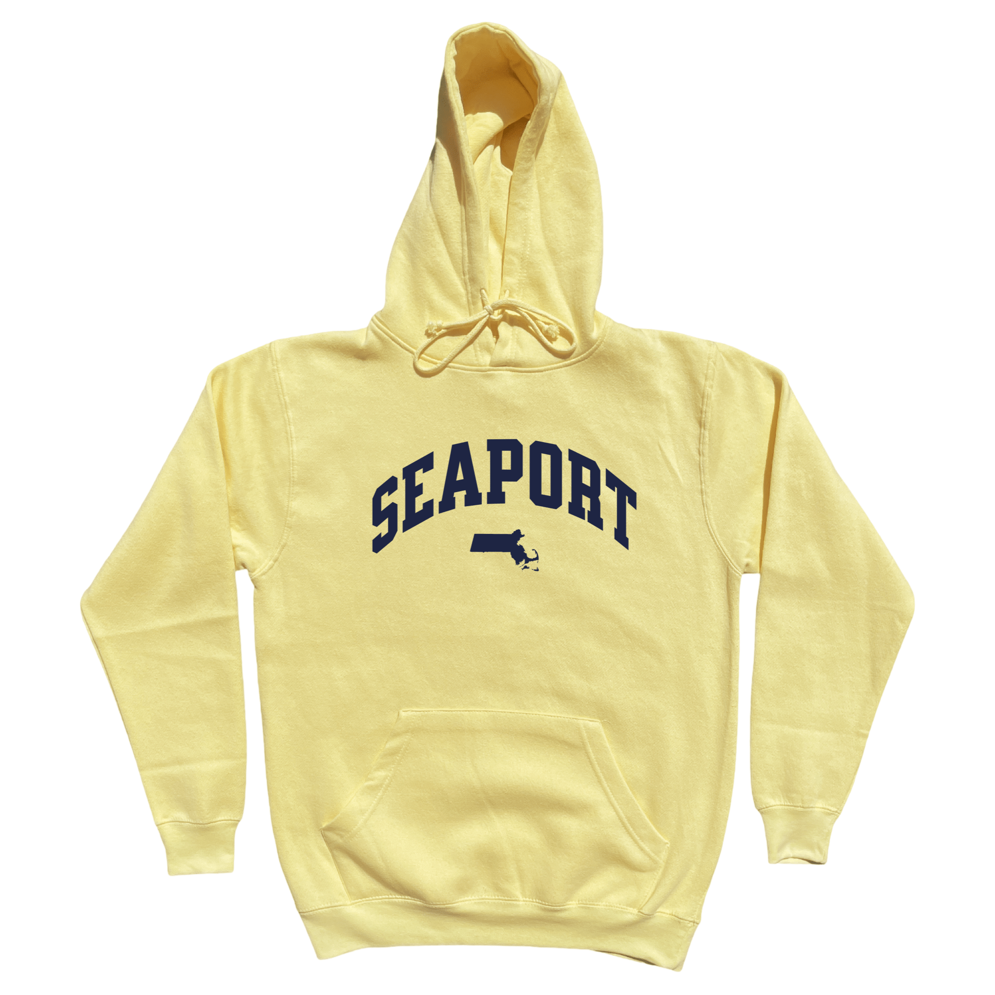 Boston Seaport Soft Fleece Hoodie, yellow