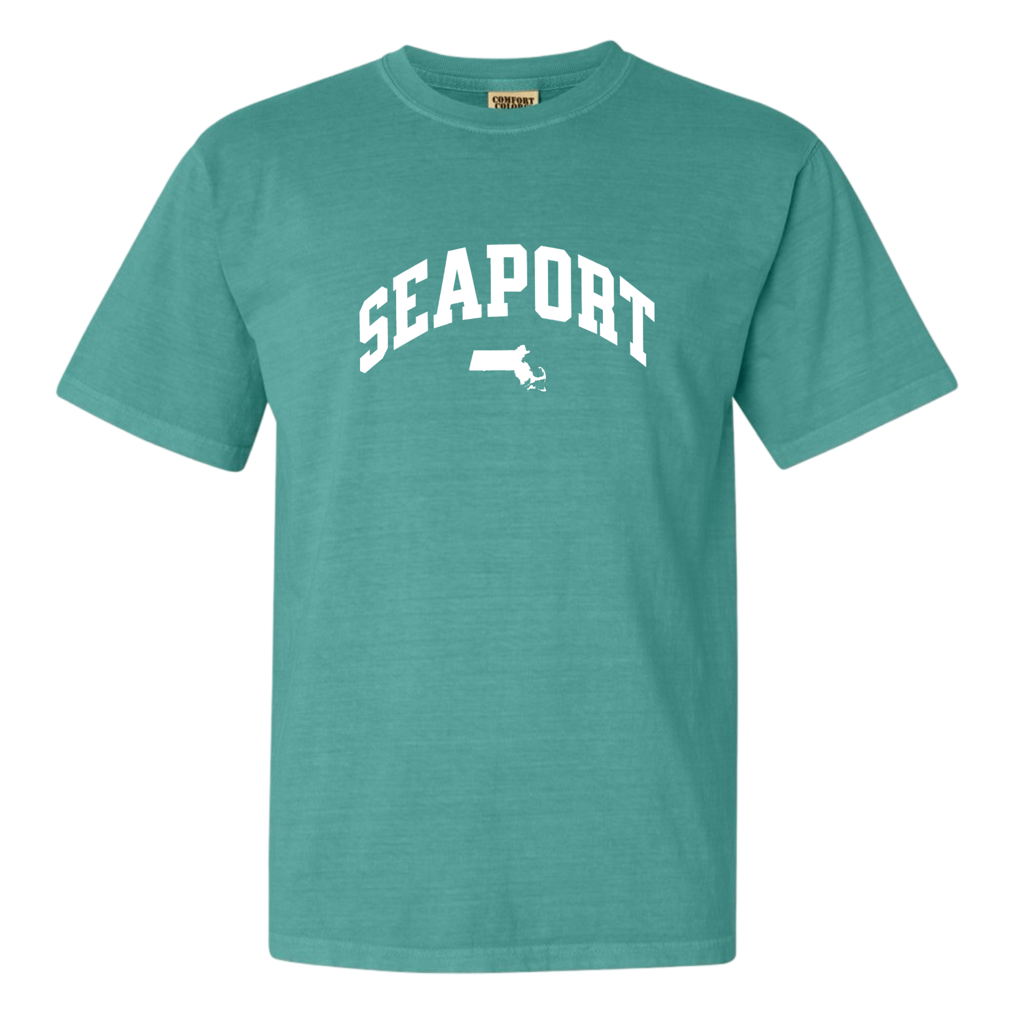 Boston Seaport Comfort Colors T-Shirt, seafoam