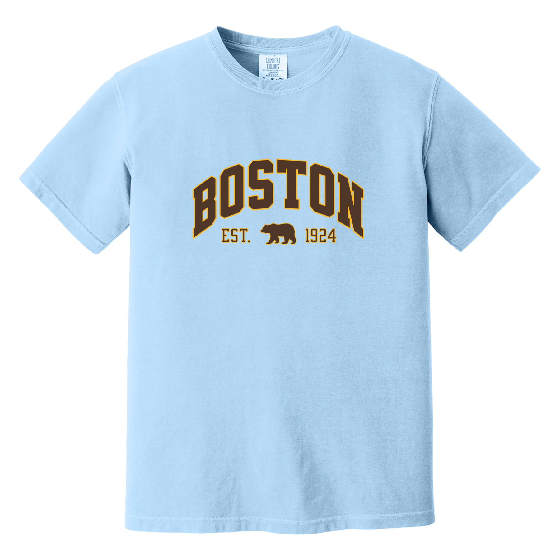 Boston Vintage Hockey Comfort Colors T-Shirt