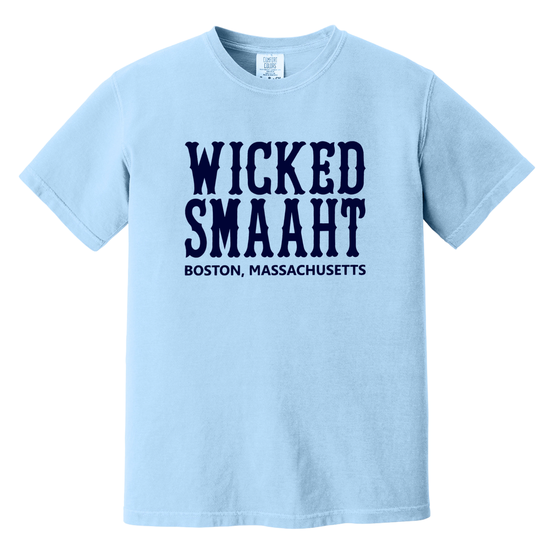 Boston Wicked Smaaht Comfort Colors T-Shirt