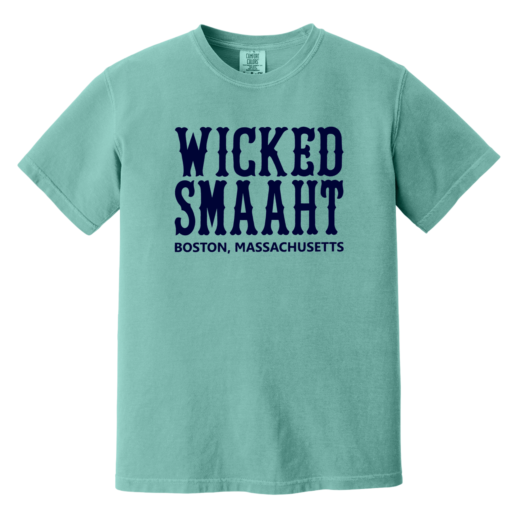 Cape Cod Clothing Company Boston Wicked Smaaht Comfort Colors T-Shirt