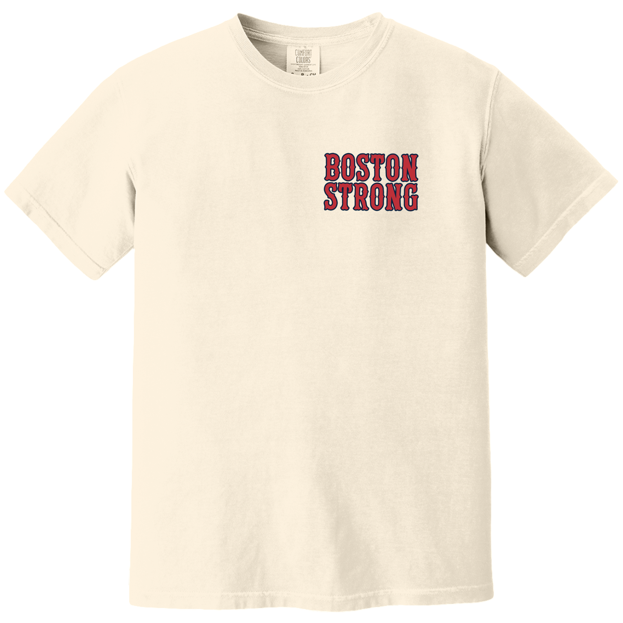 Boston Strong Comfort Colors T-Shirt, ivory