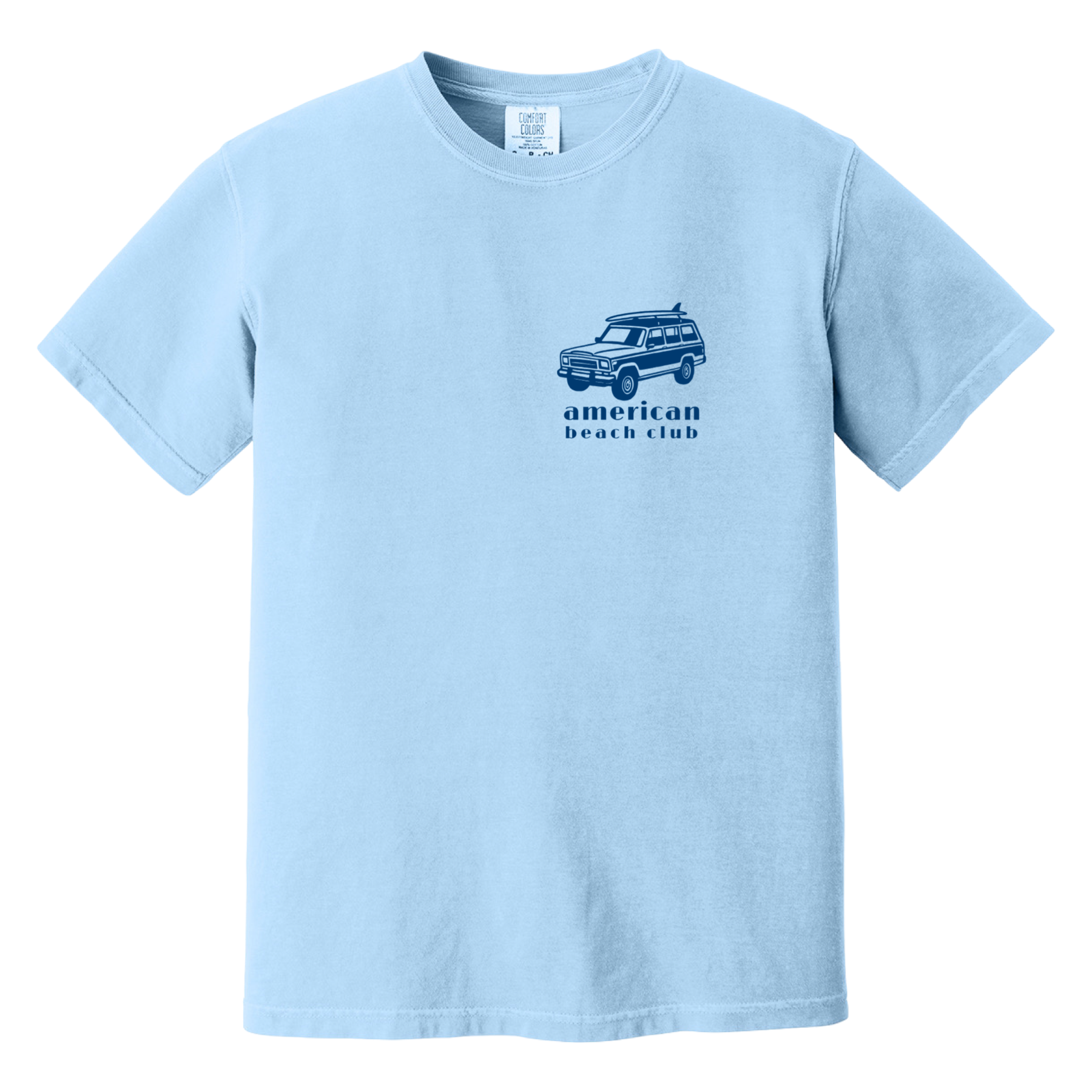 American Beach Club SUV Comfort Colors T-Shirt
