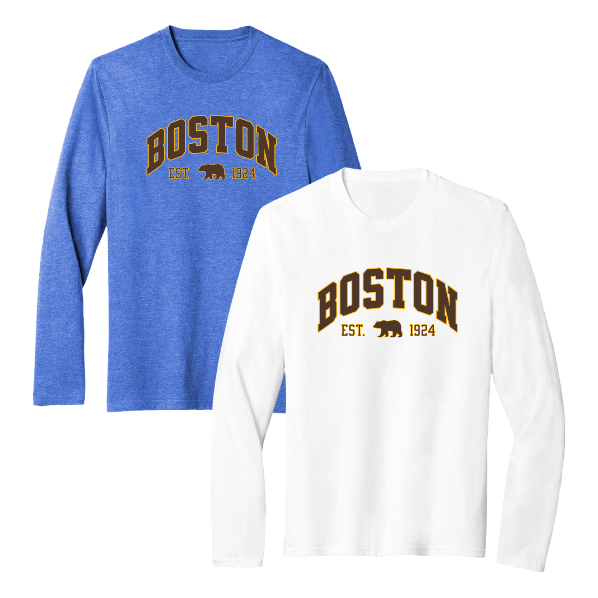 Boston Vintage Hockey Essential Long Sleeve Tee