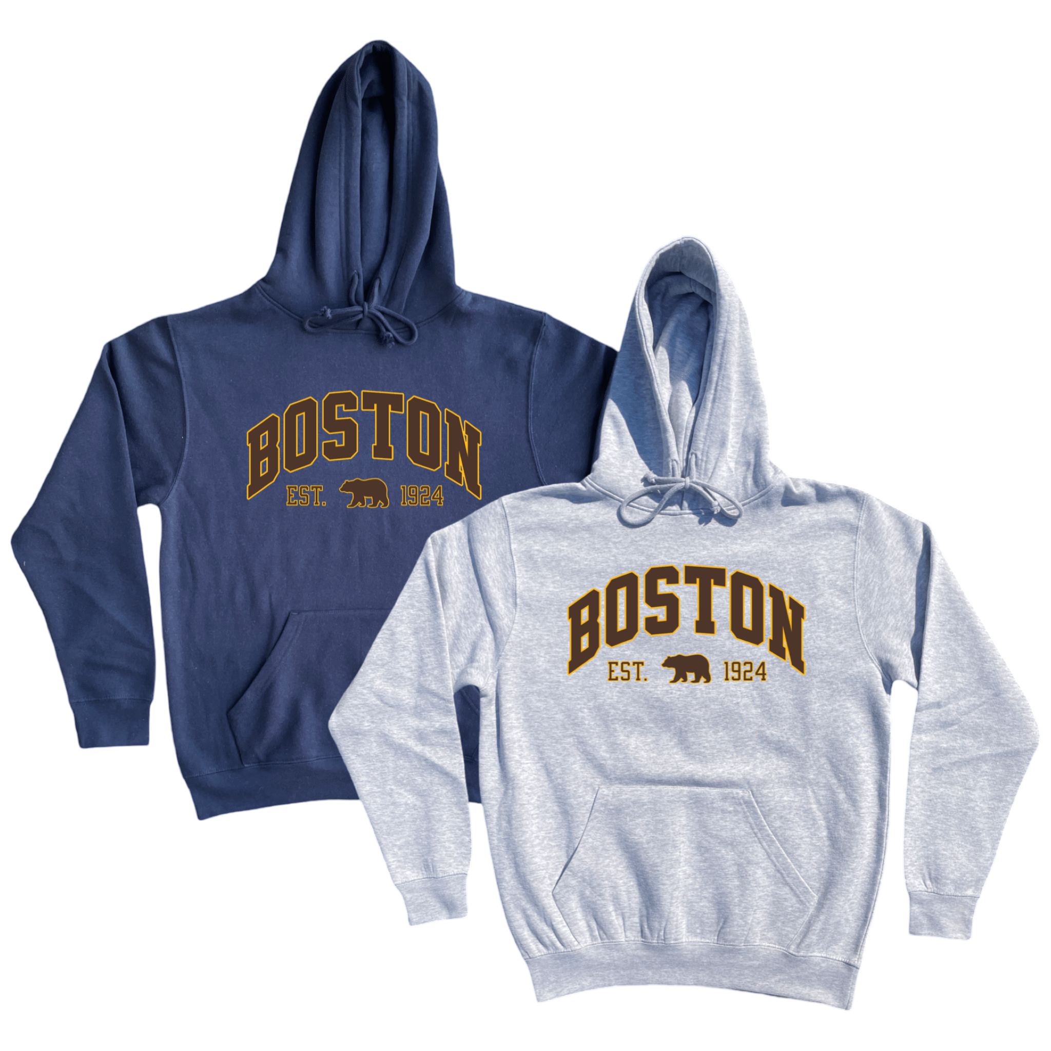 Boston Vintage Hockey Soft Fleece Hoodie