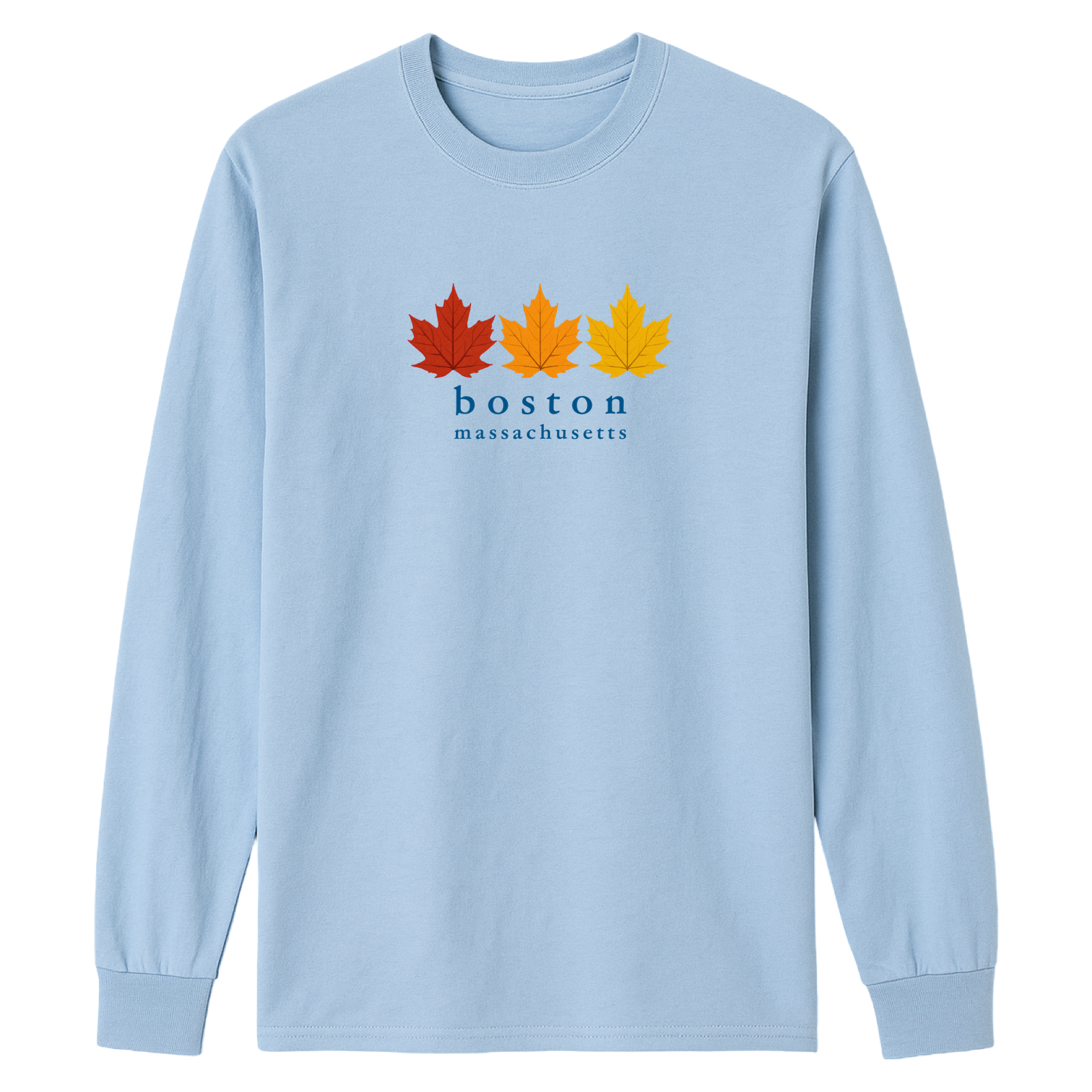 Boston Fall Foliage Essential Long Sleeve Tee