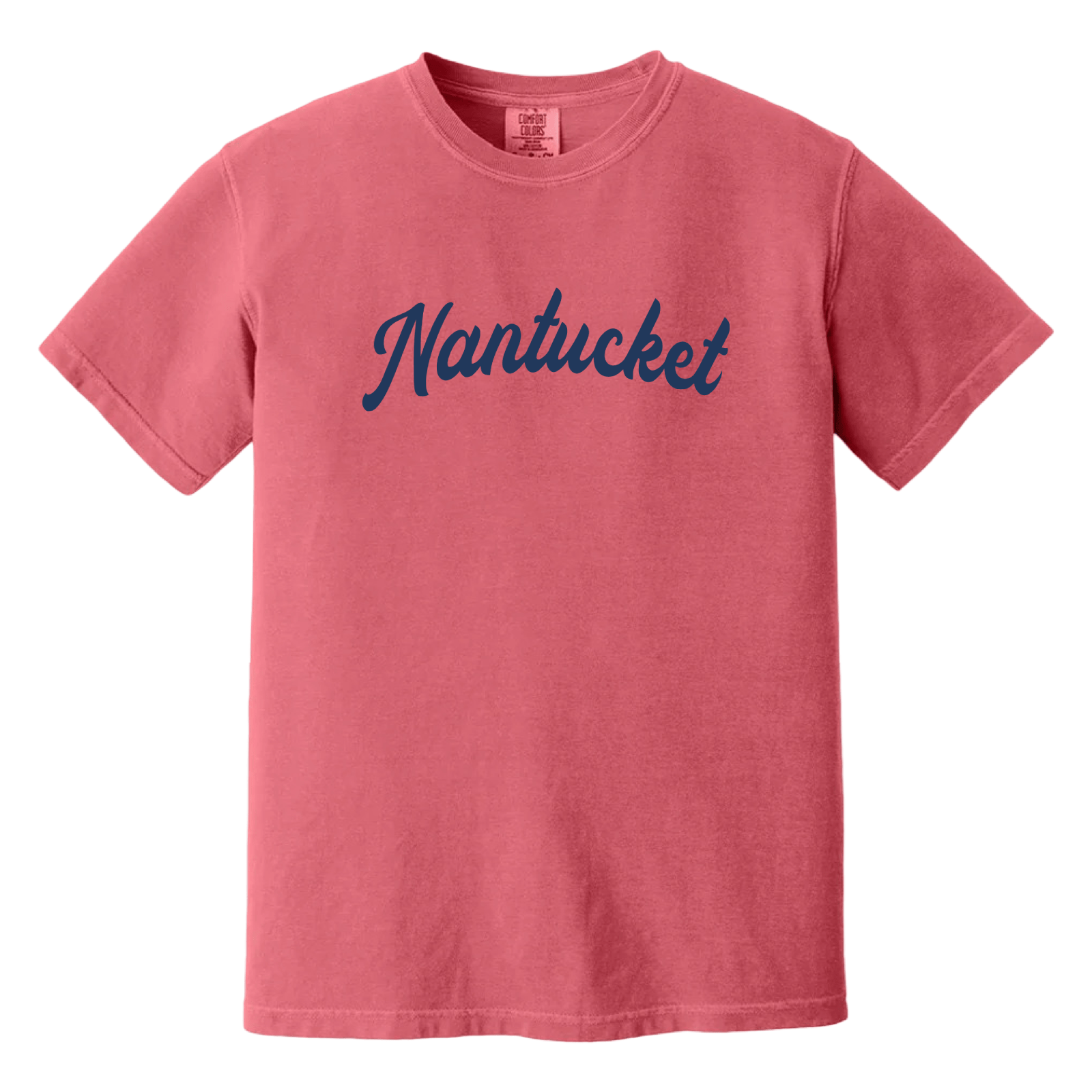Cape Cod Clothing Company Nantucket Fancy Comfort Colors T-Shirt - Watermelon