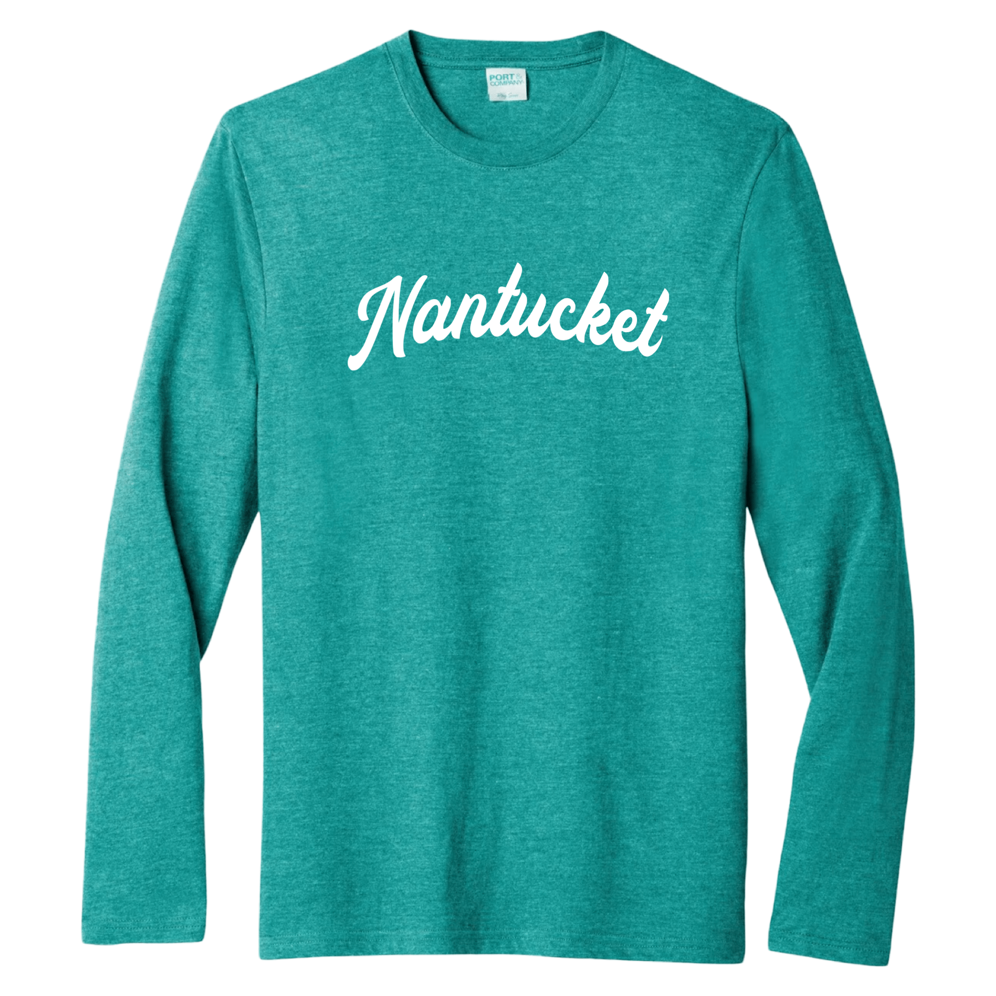 Nantucket Fancy Essential Long Sleeve Tee, jade