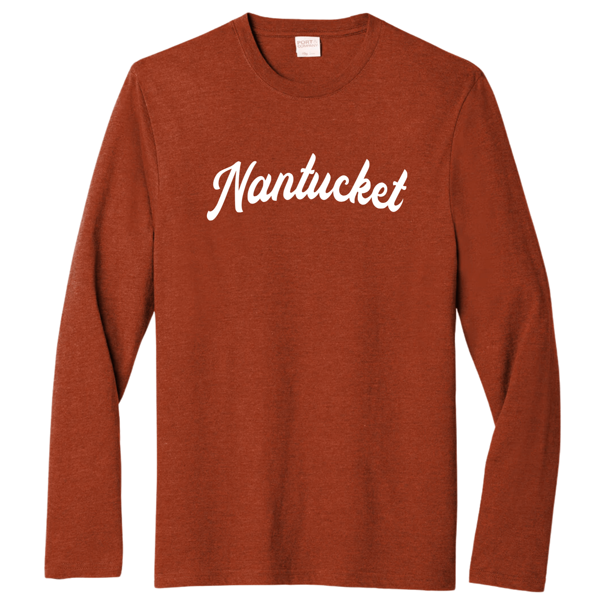 Nantucket Fancy Essential Long Sleeve Tee, sedona