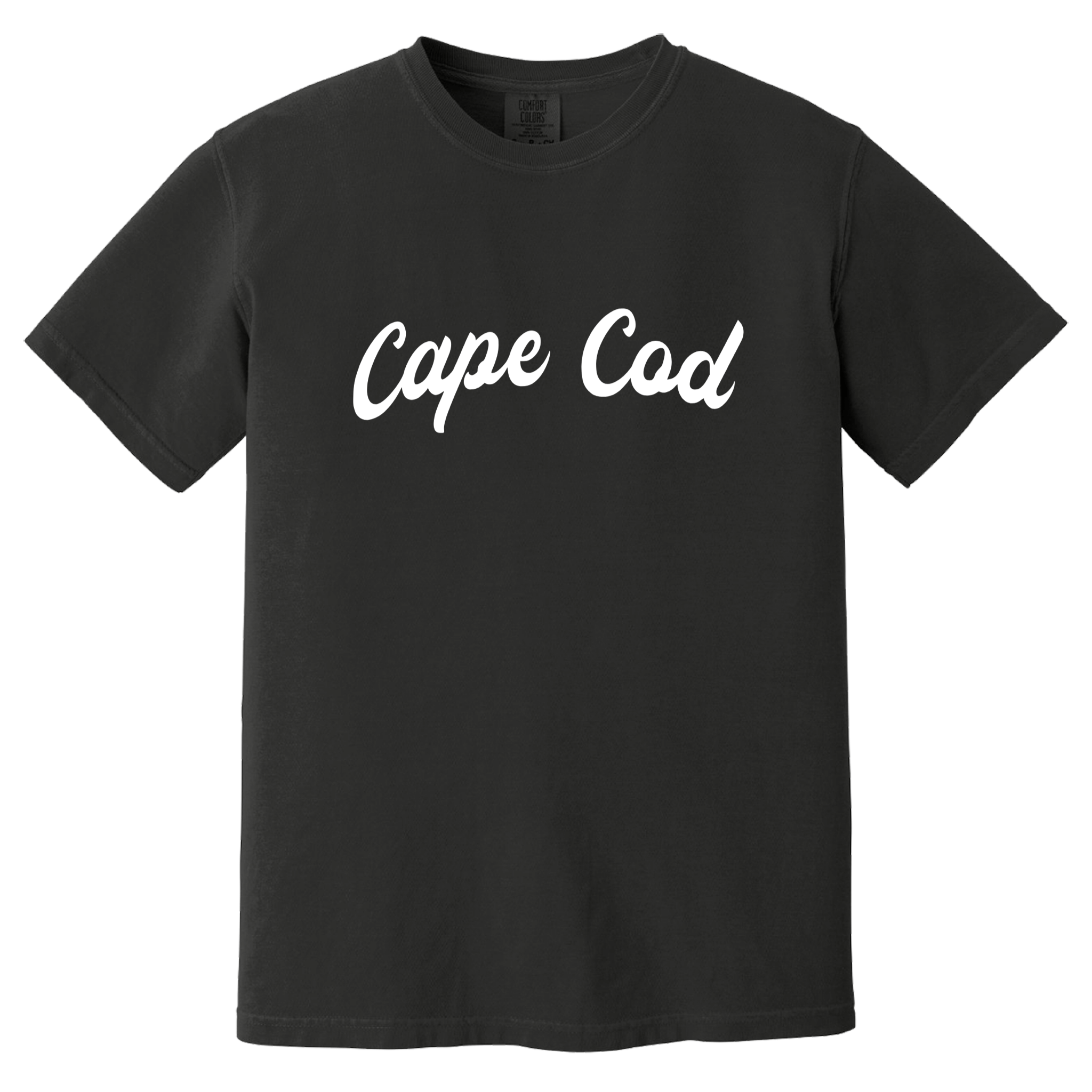 Cape Cod Fancy Comfort Colors T-Shirt, black