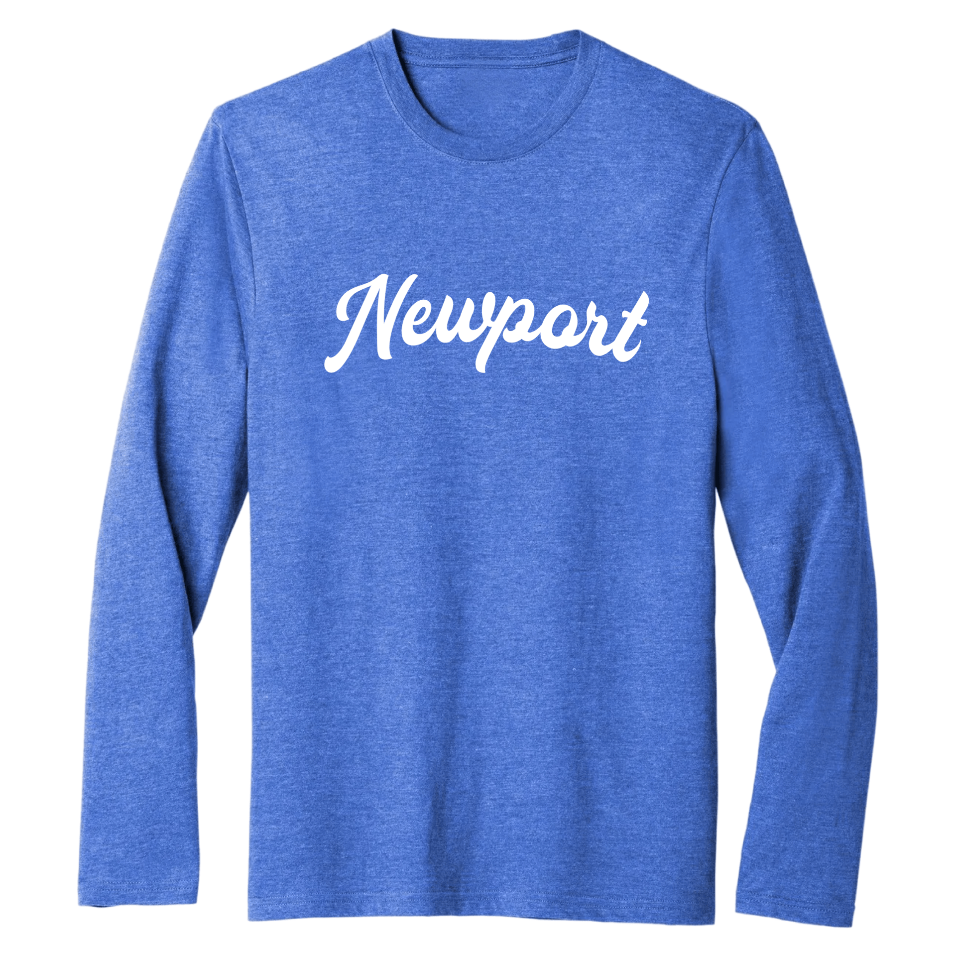 Newport Fancy Essential Long Sleeve Tee, royal 