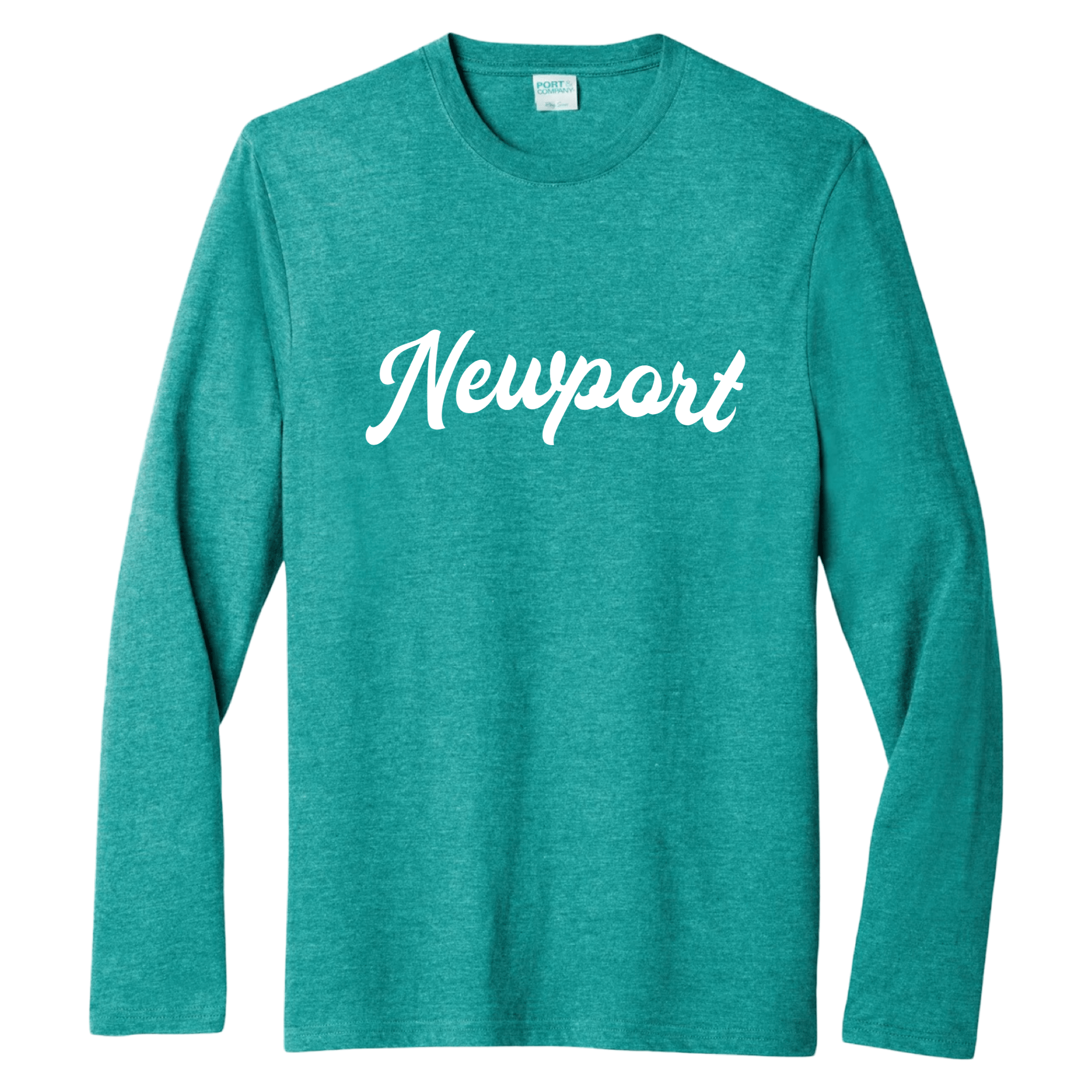 Newport Fancy Essential Long Sleeve Tee, jade