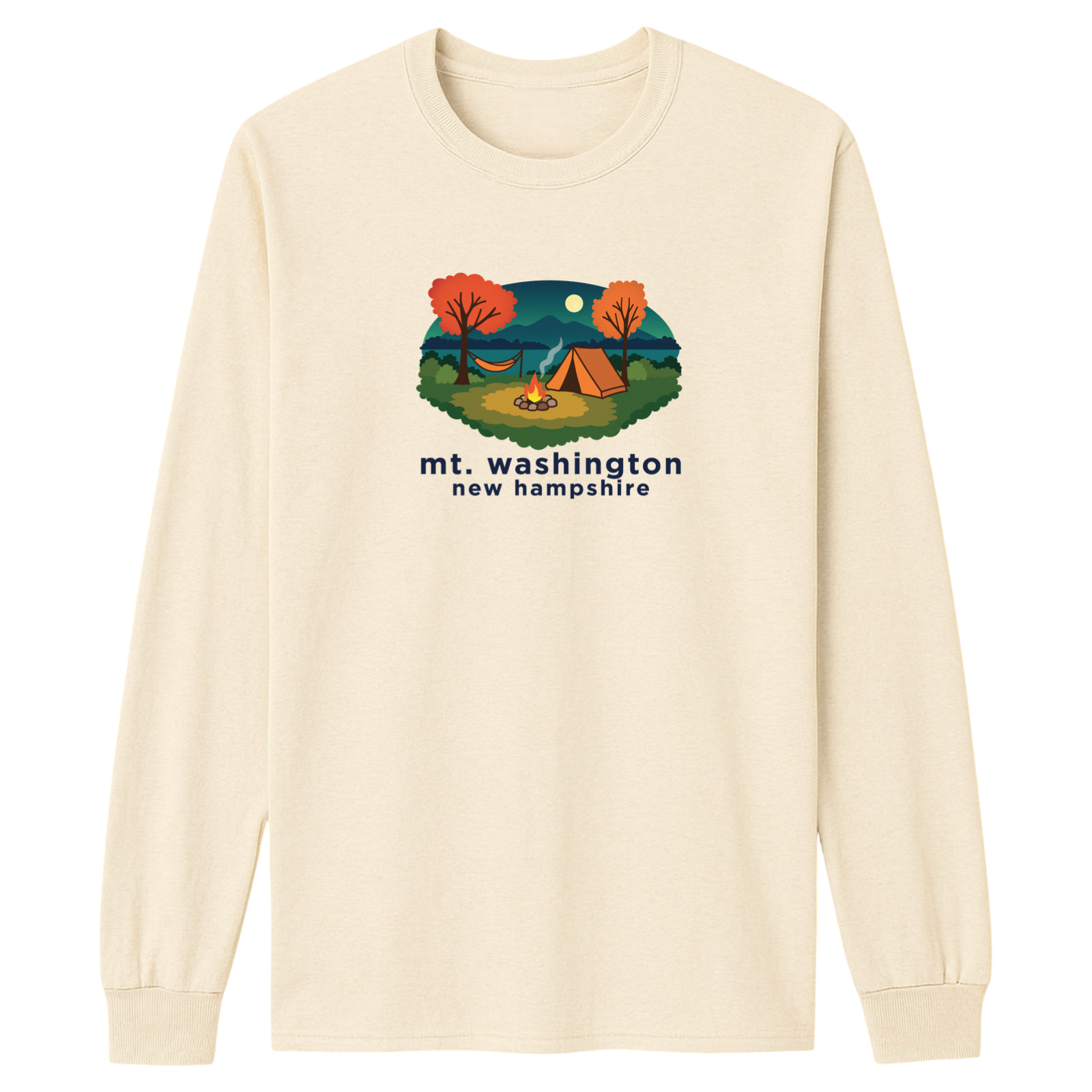 Mt. Washington Campfire Essential Long Sleeve Tee