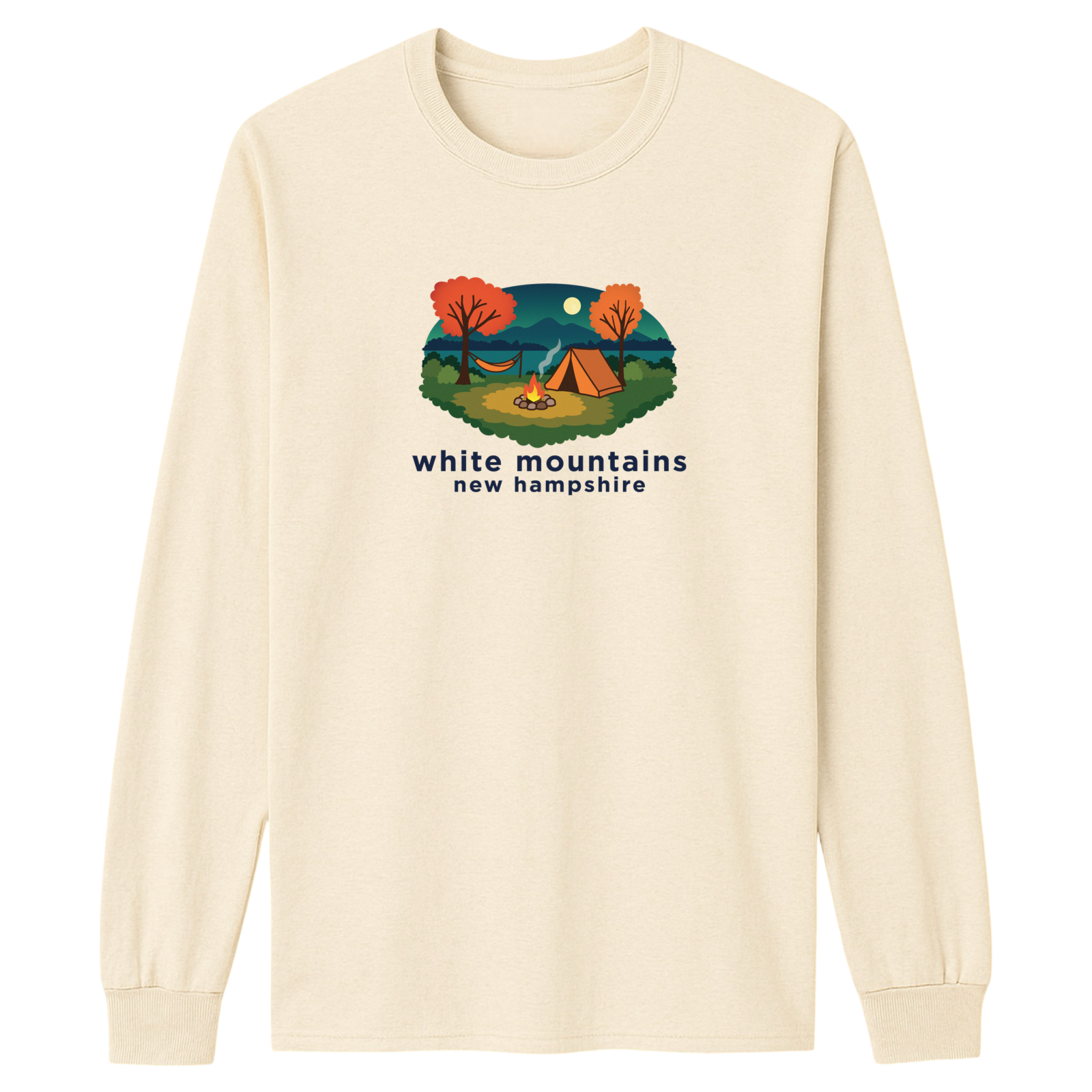 White Mountains Campfire Essential Long Sleeve Tee