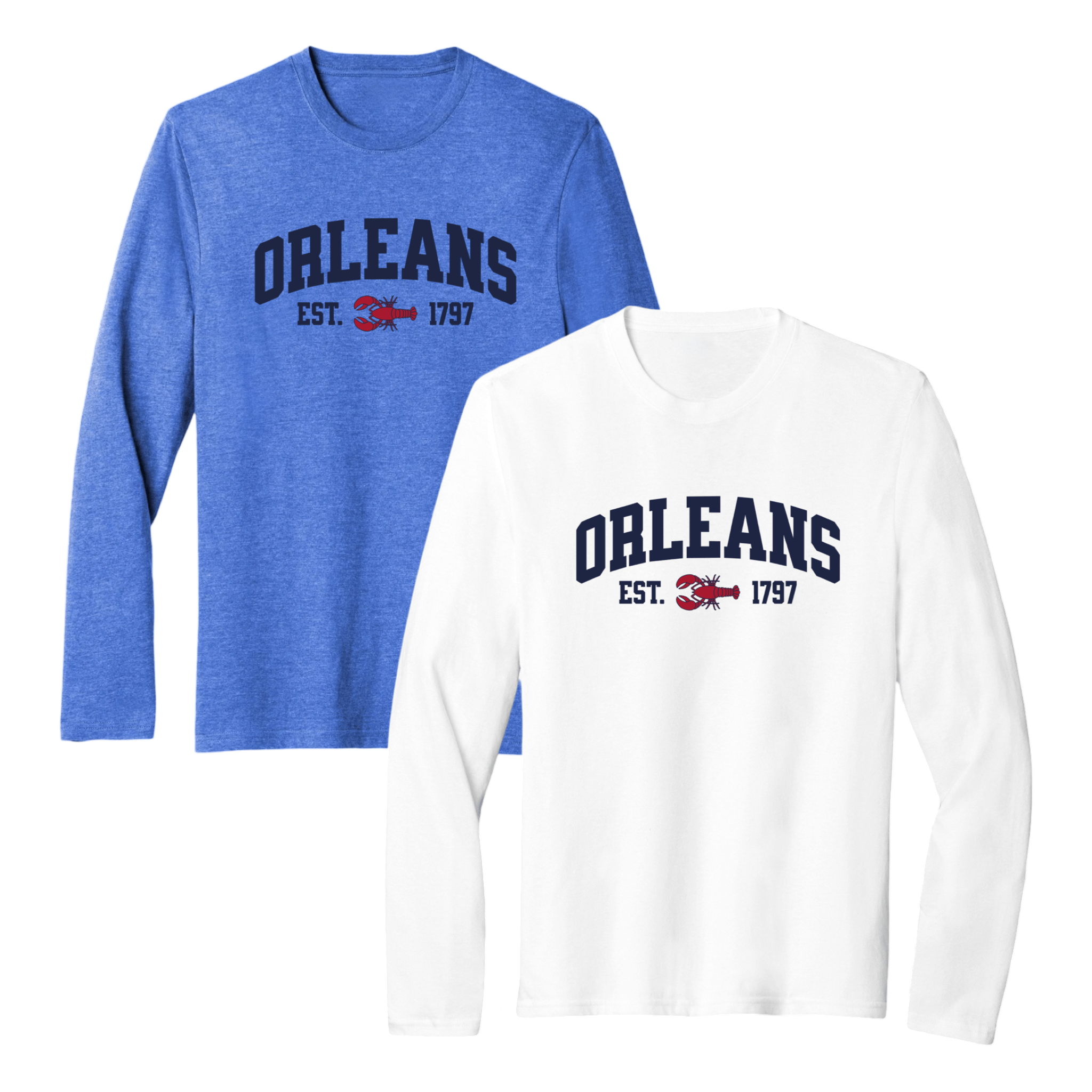 Orleans Lobster Essential Long Sleeve Tee