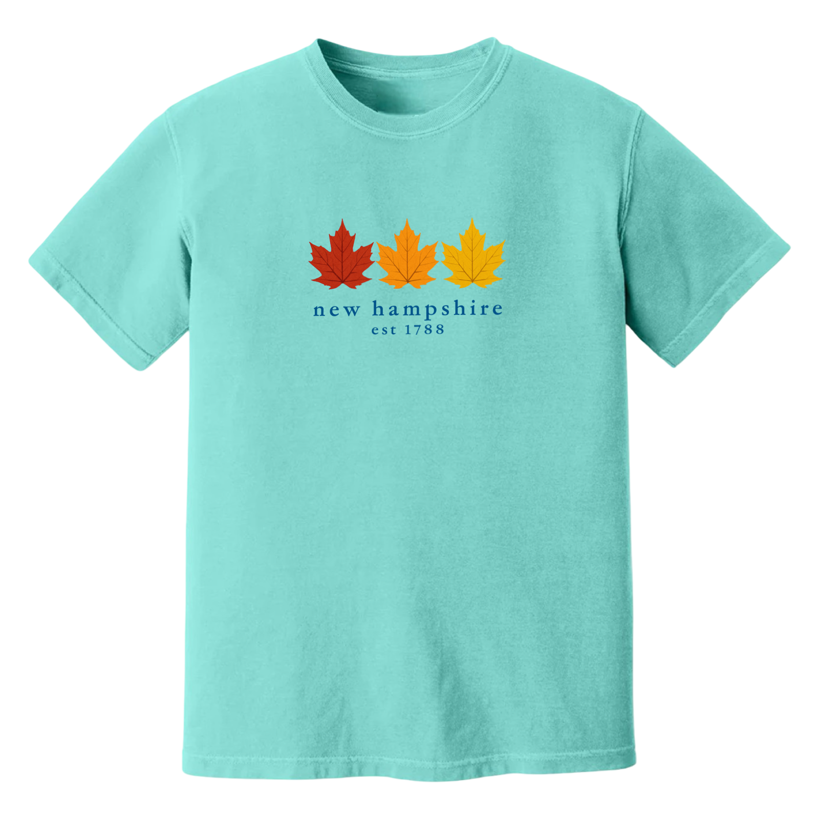 New Hampshire Fall Foliage Soft Cotton T-Shirt