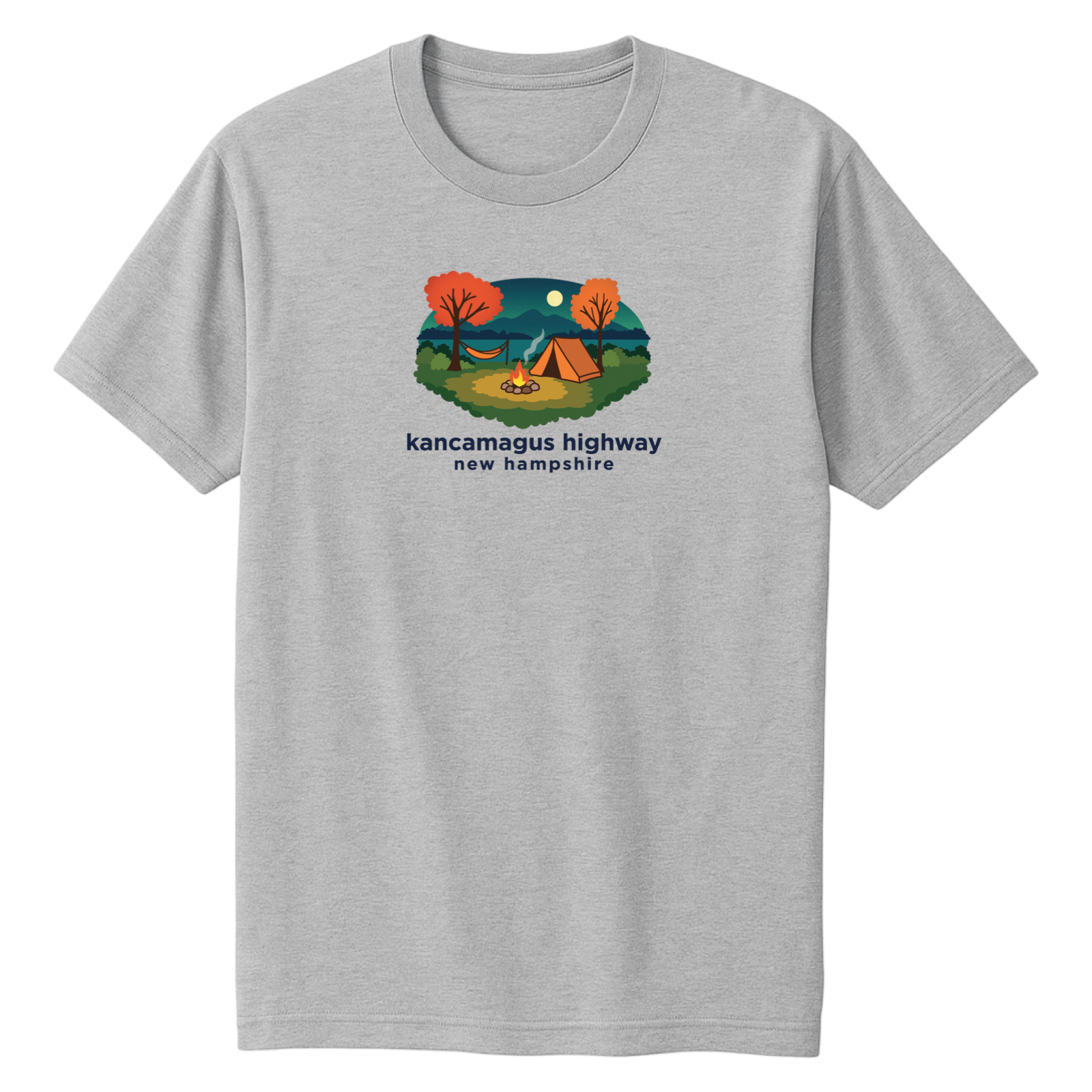 Cape Cod Clothing Company Kancamagus Highway Campfire Soft Cotton T-Shirt