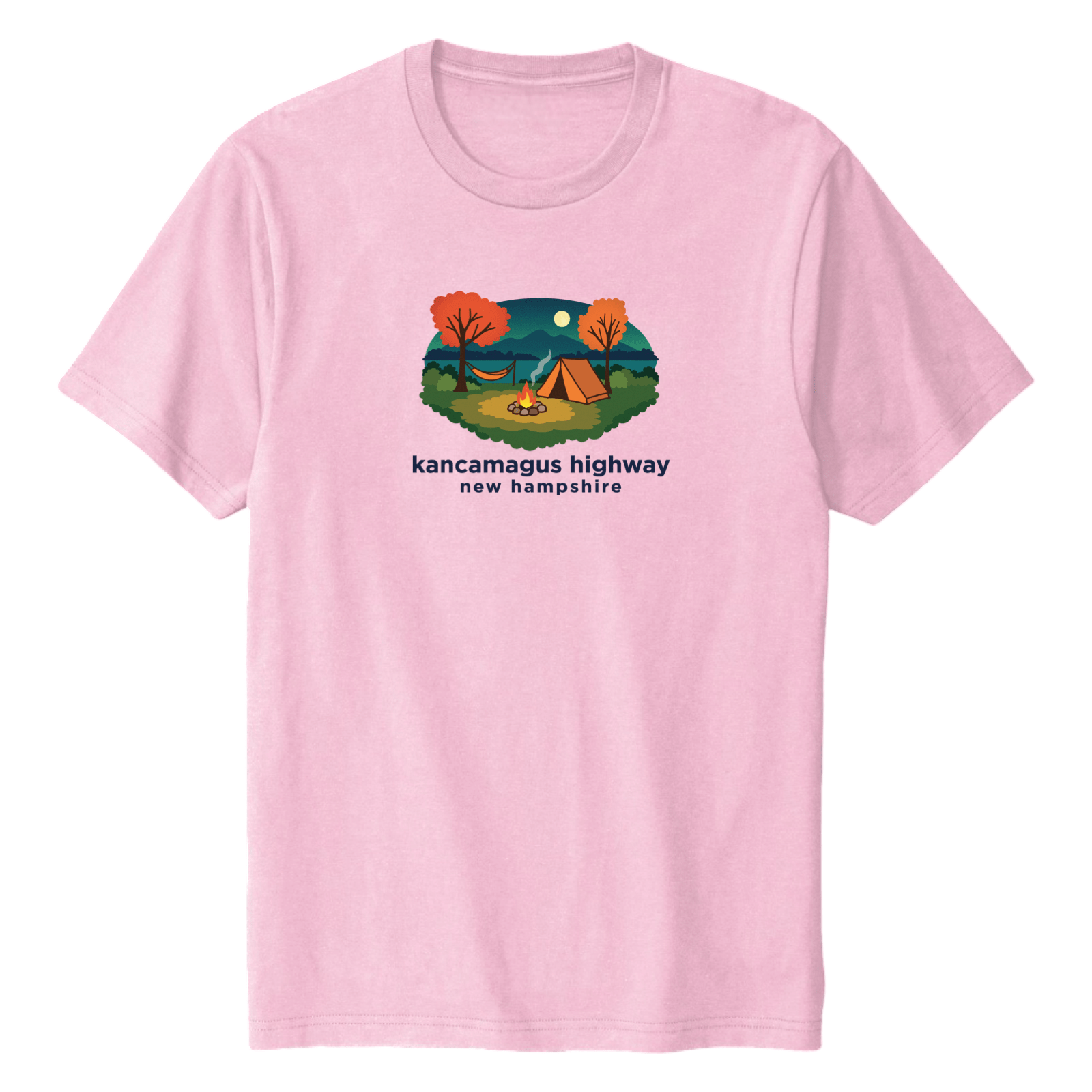 Cape Cod Clothing Company Kancamagus Highway Campfire Soft Cotton T-Shirt