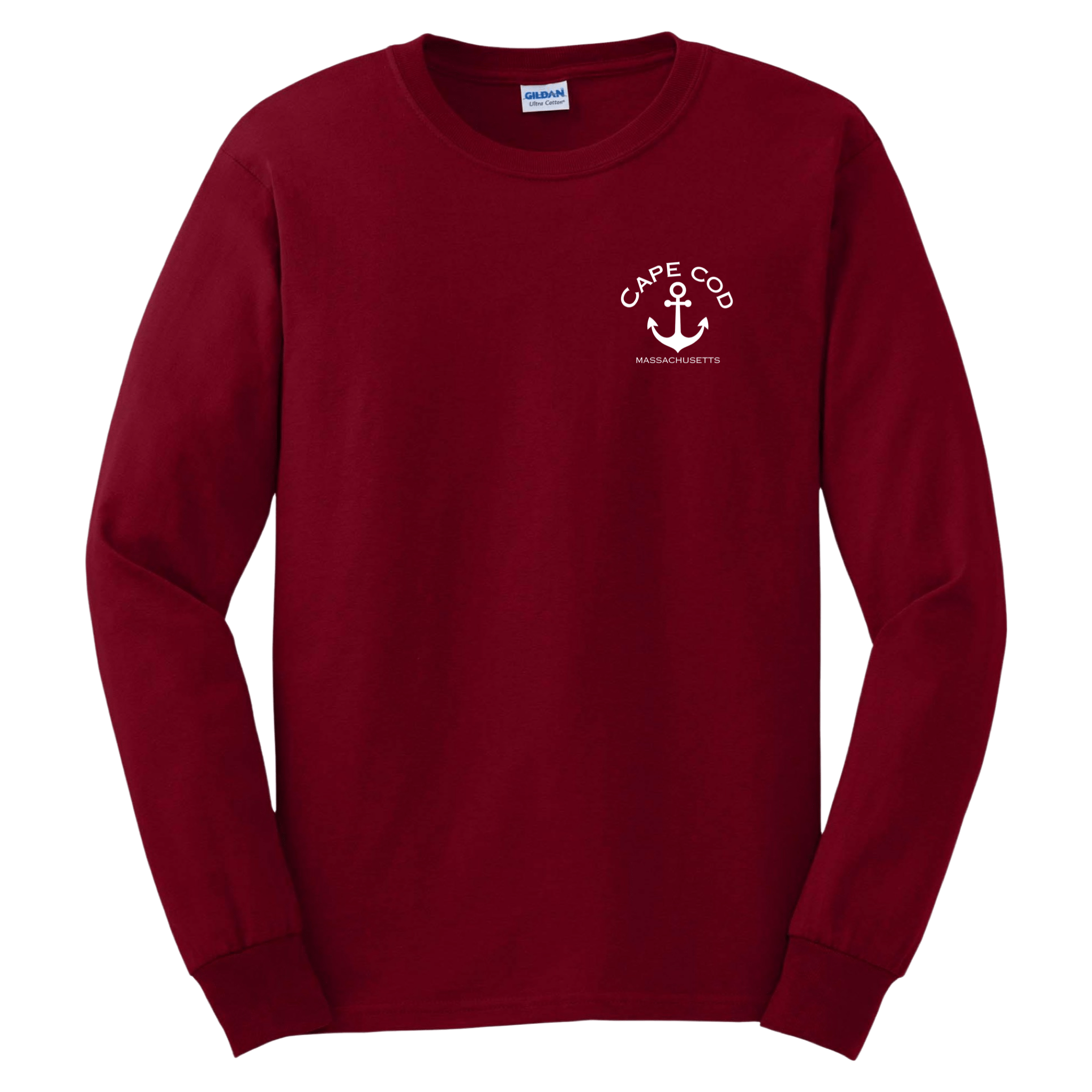 Cape Cod Anchor Long Sleeve T-Shirt