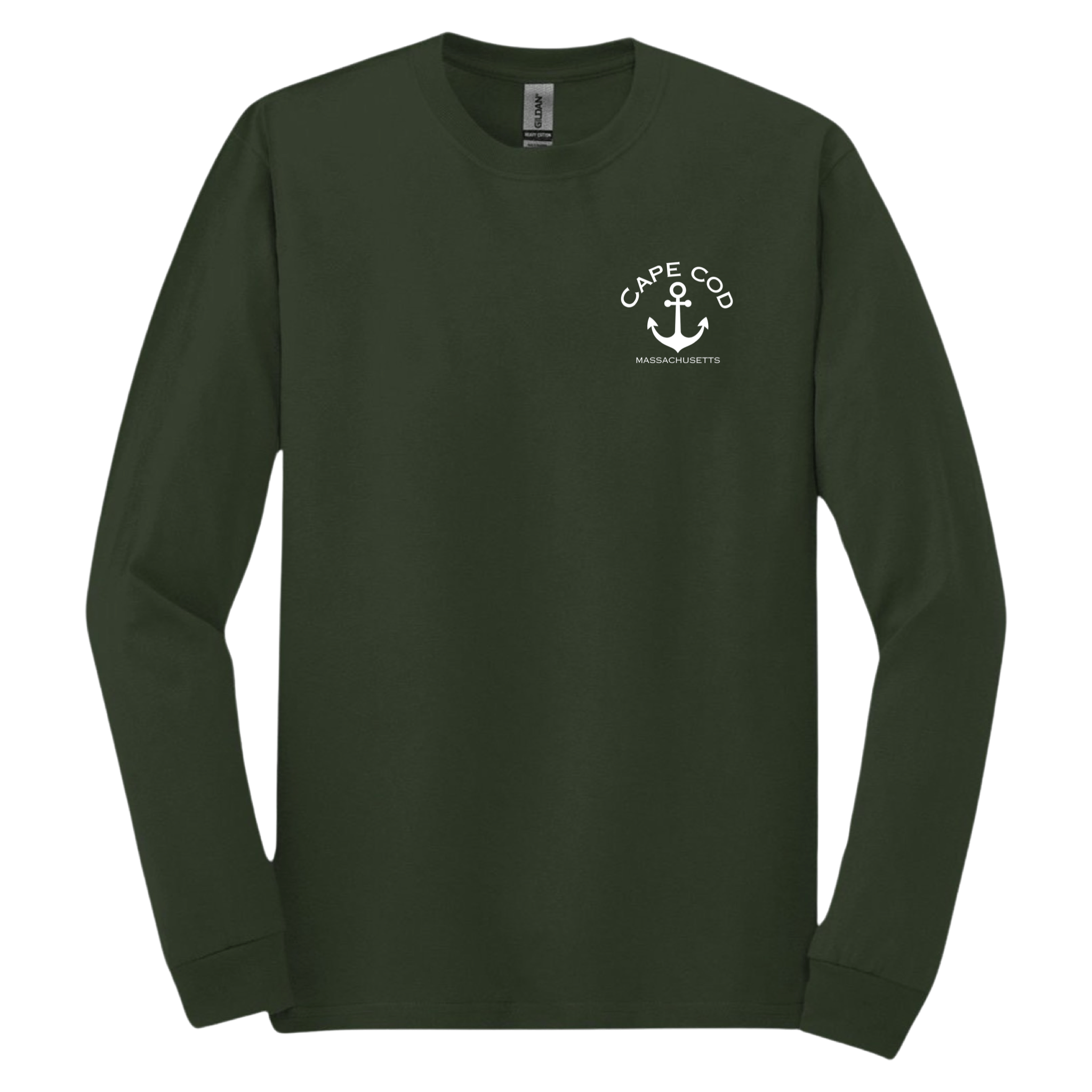 Cape Cod Anchor Long Sleeve T-Shirt