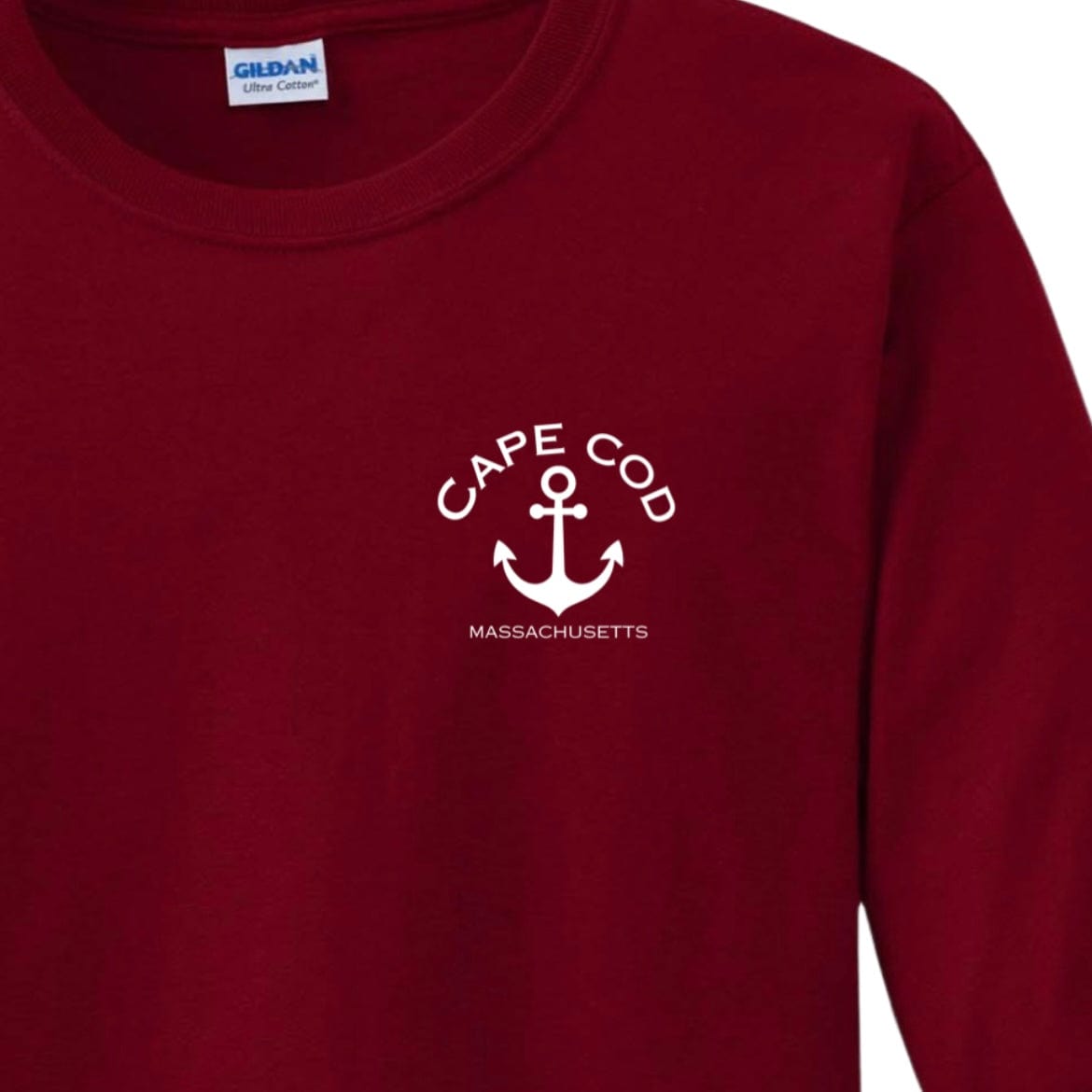 Cape Cod Anchor Long Sleeve T-Shirt