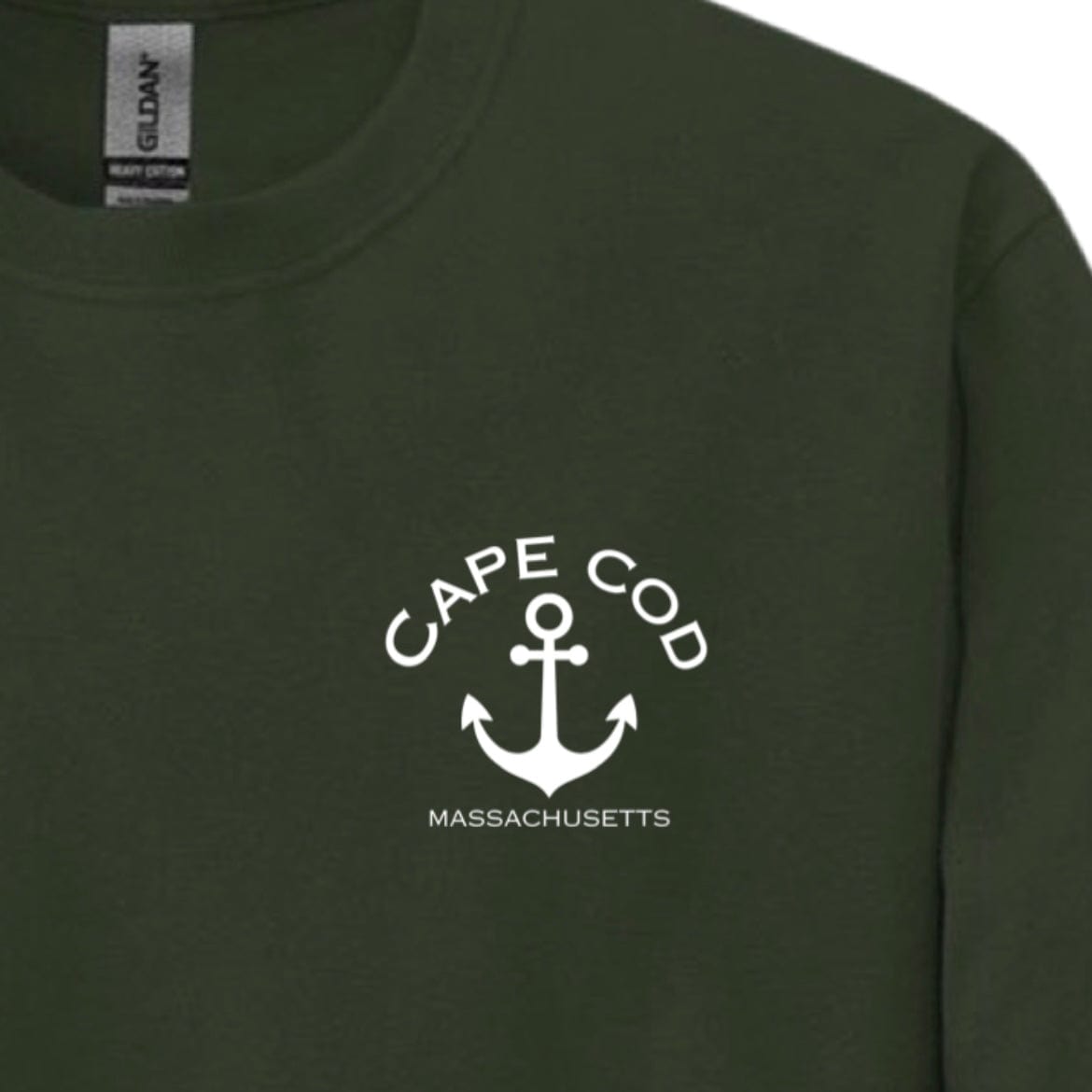 Cape Cod Anchor Long Sleeve T-Shirt