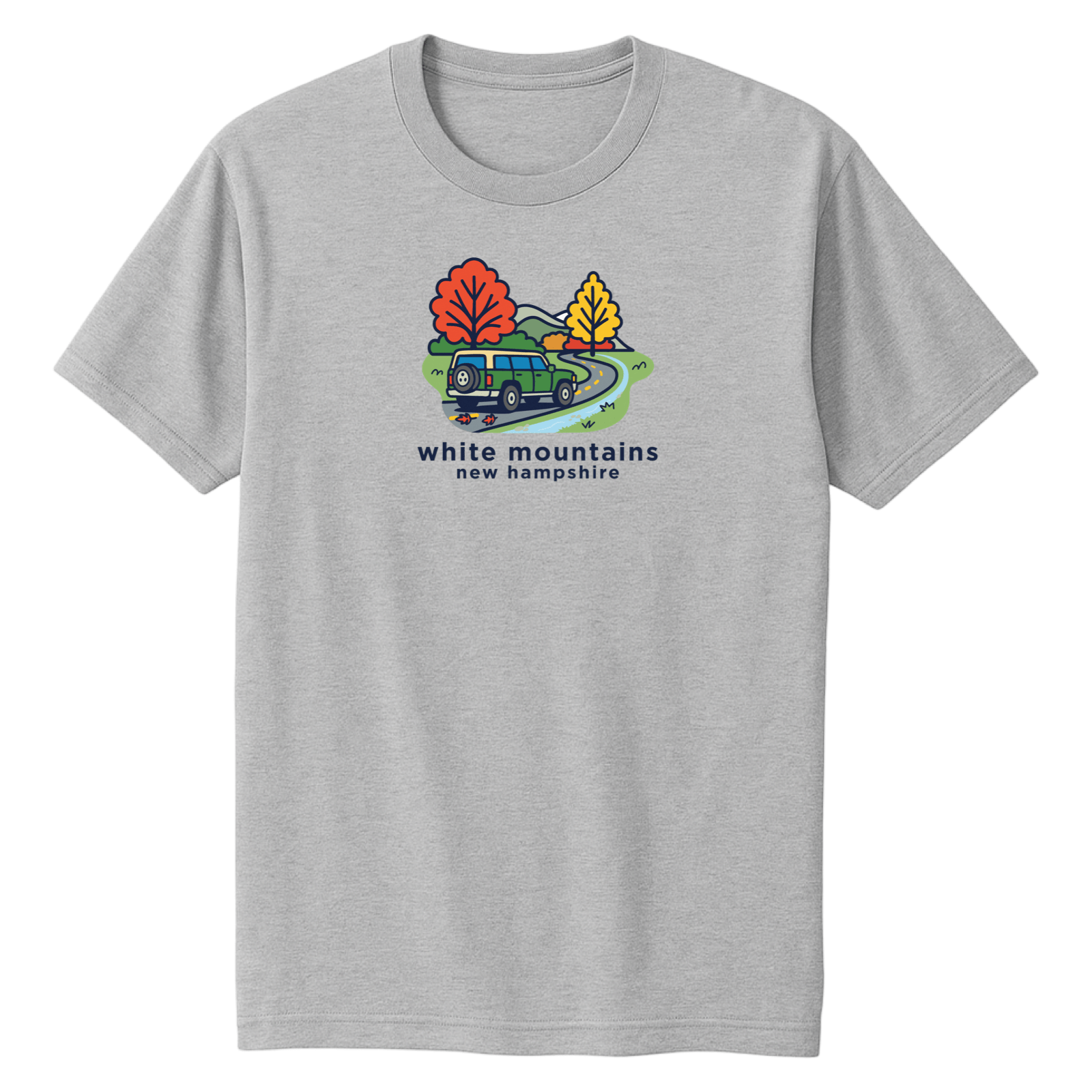 Cape Cod Clothing Company White Mountains Mountain Drive Soft Cotton T-Shirt