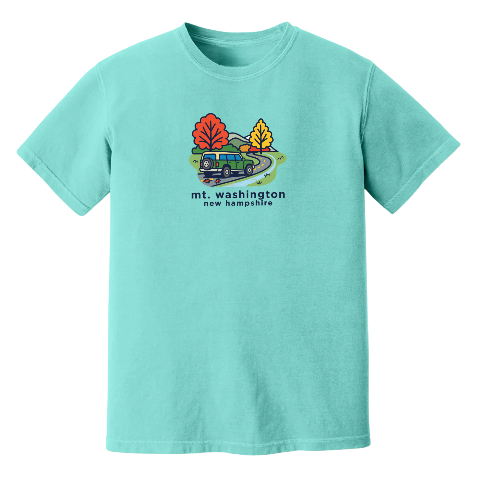 Mt. Washington Mountain Drive Soft Cotton T-Shirt