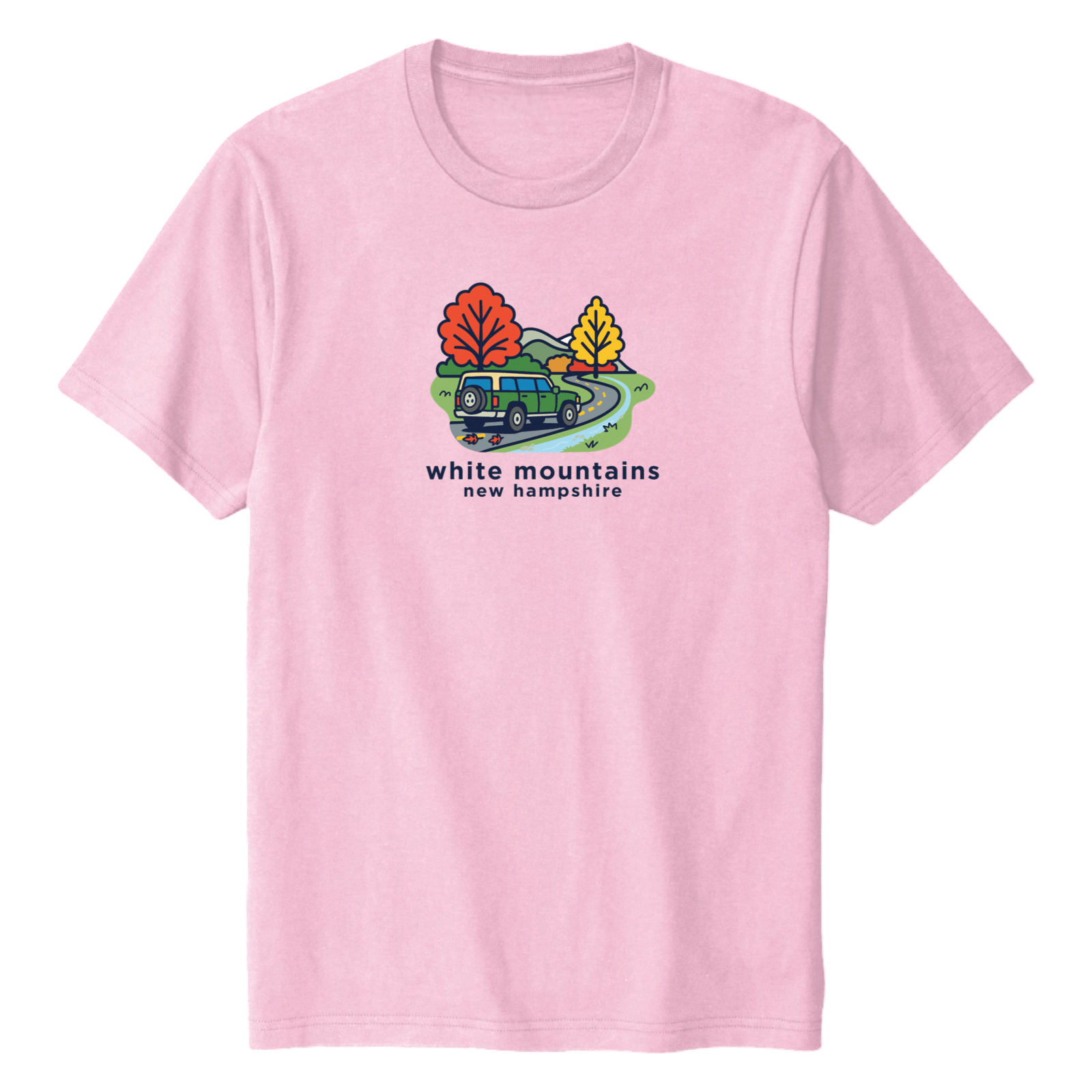 Cape Cod Clothing Company White Mountains Mountain Drive Soft Cotton T-Shirt