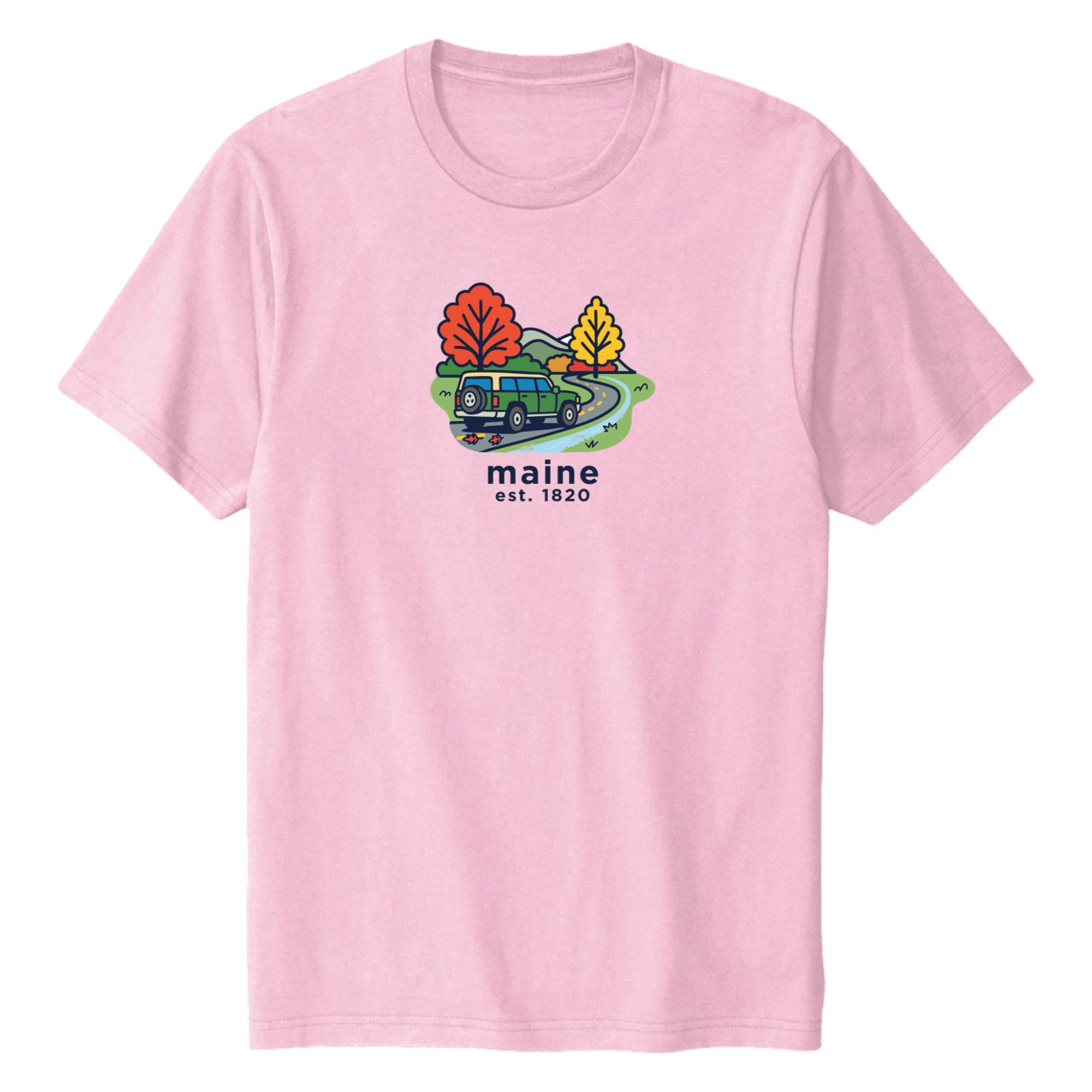 Cape Cod Clothing Company Maine Mountain Drive Soft Cotton T-Shirt