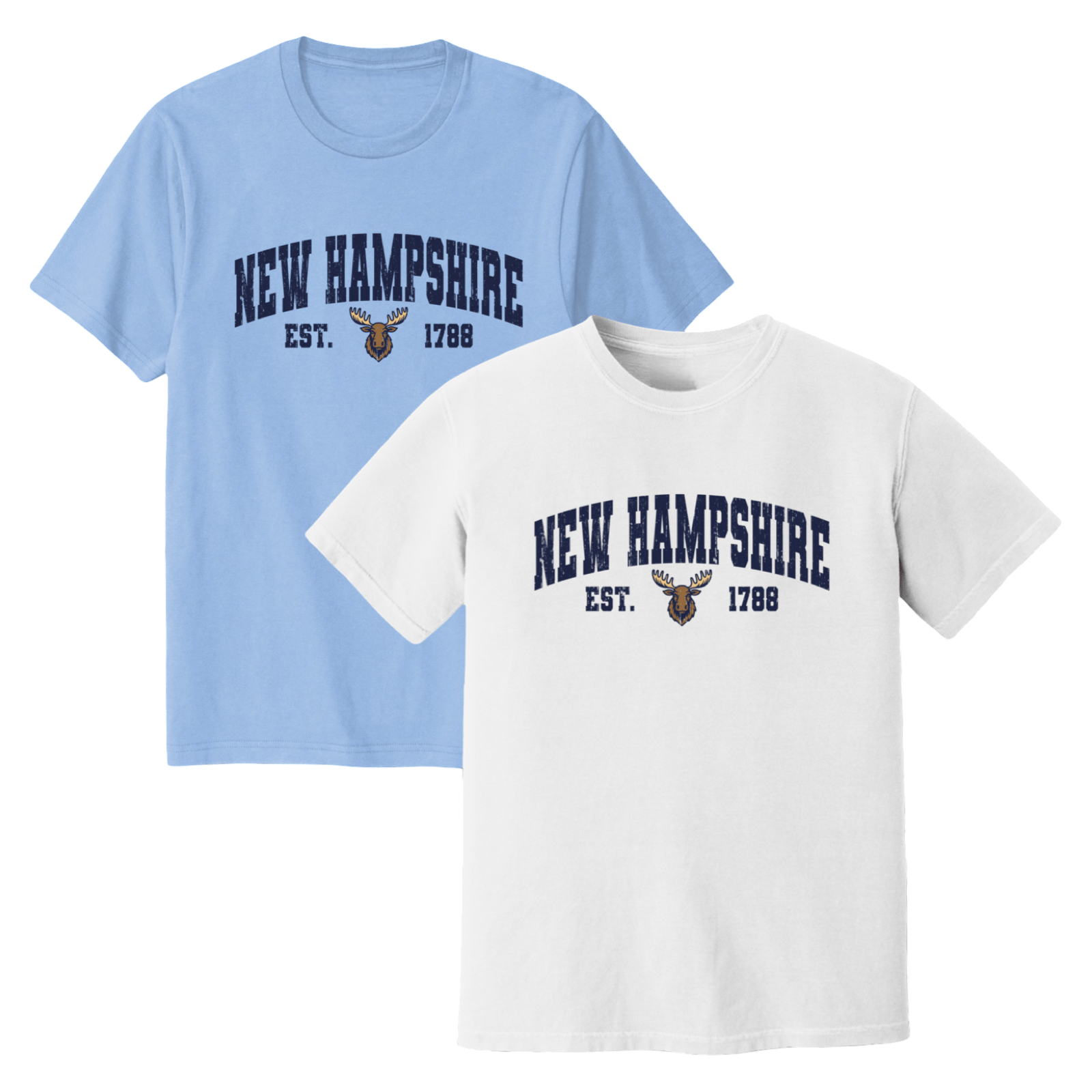 Cape Cod Clothing Company New Hampshire Moose Soft Cotton T-Shirt