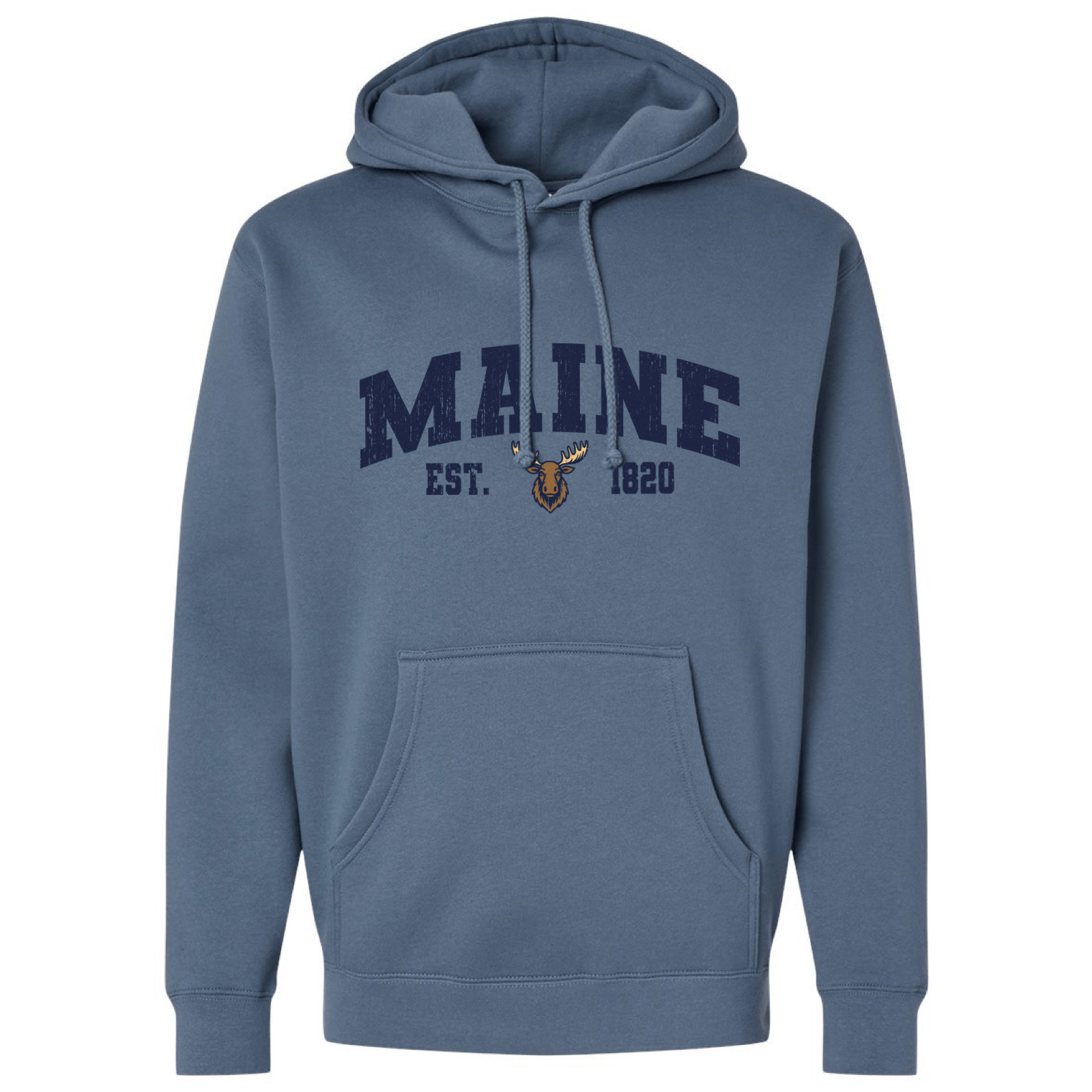 Cape Cod Clothing Company Maine Moose Midweight Fleece Hoodie