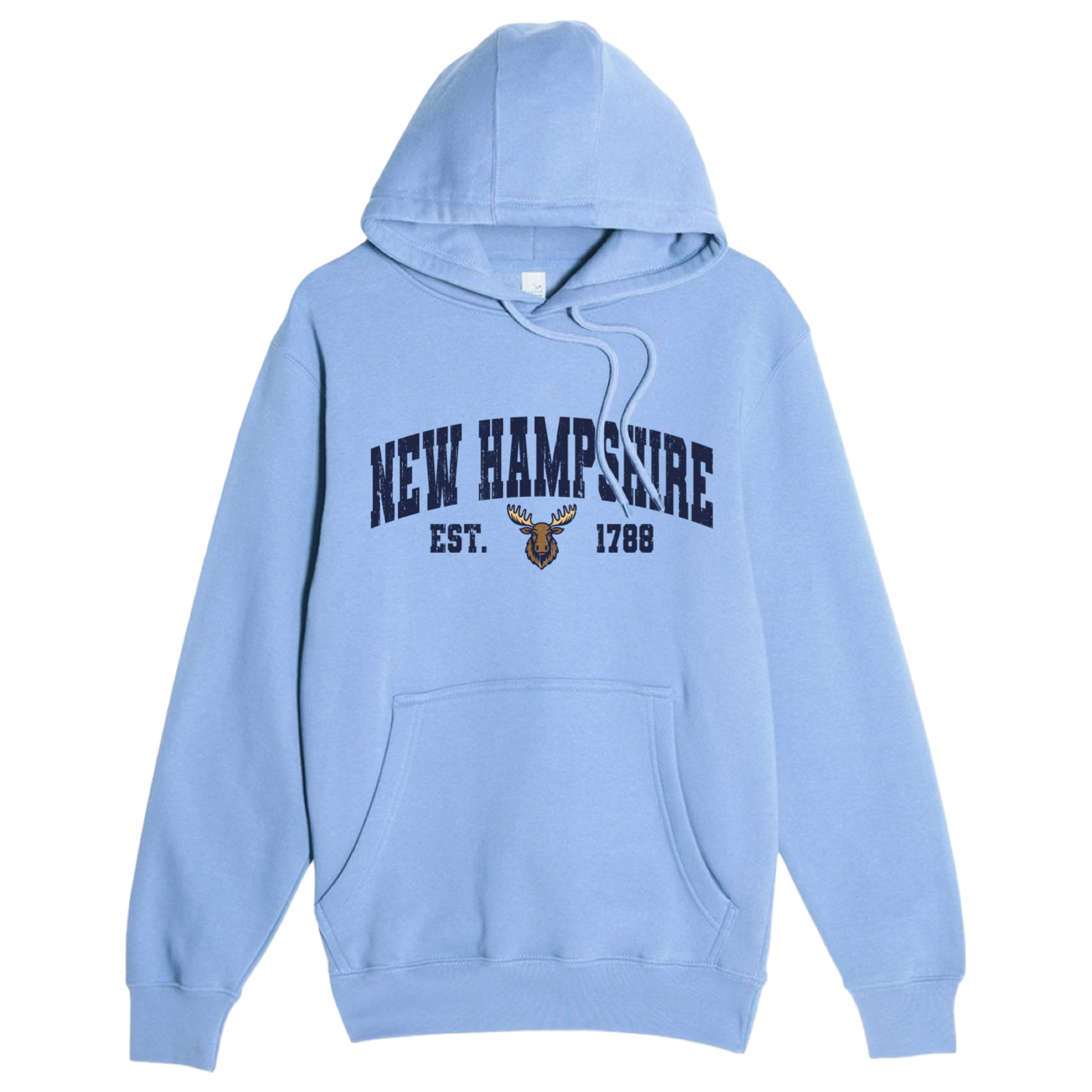 New Hampshire Moose Comfort Fleece Hoodie