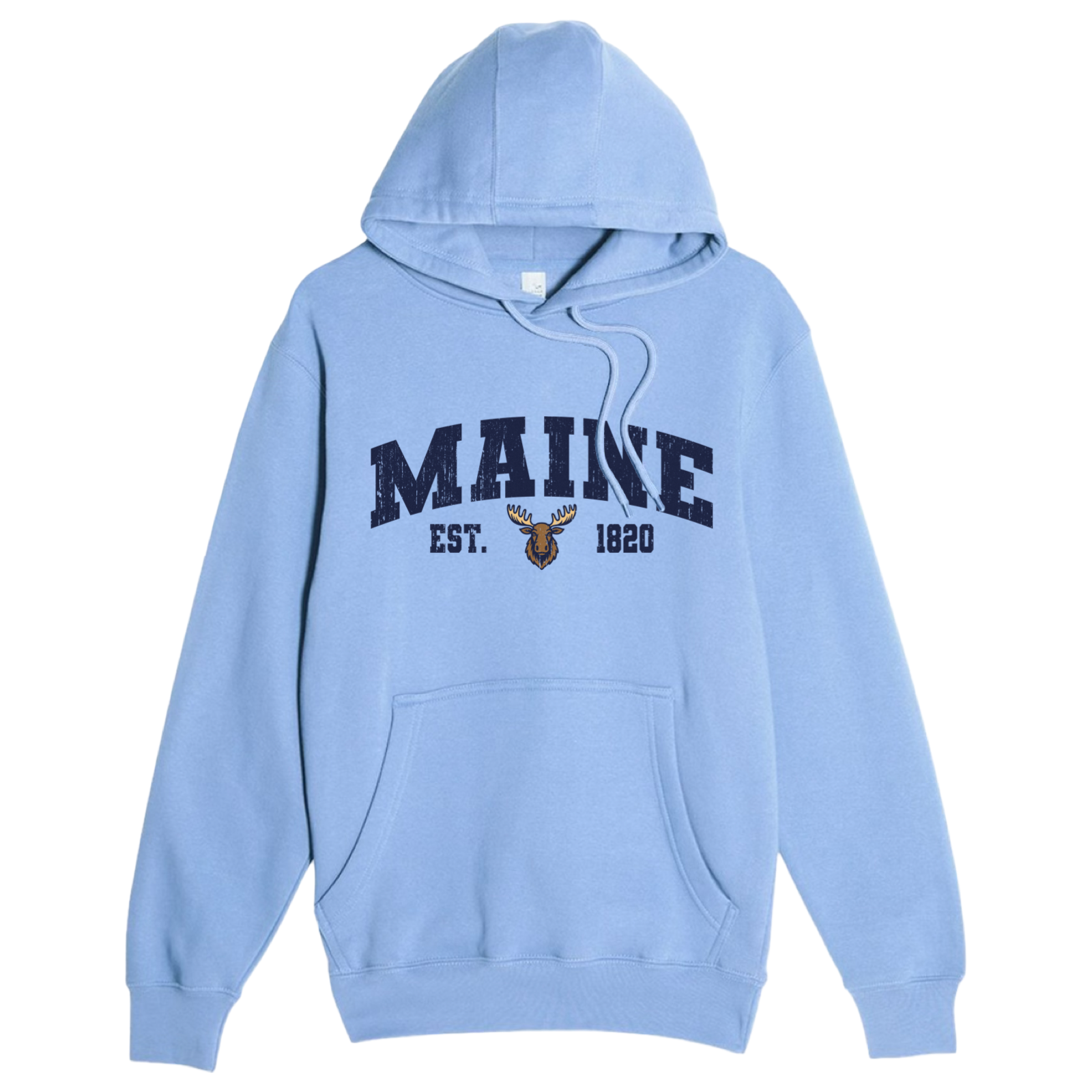 Maine Moose Comfort Fleece Hoodie