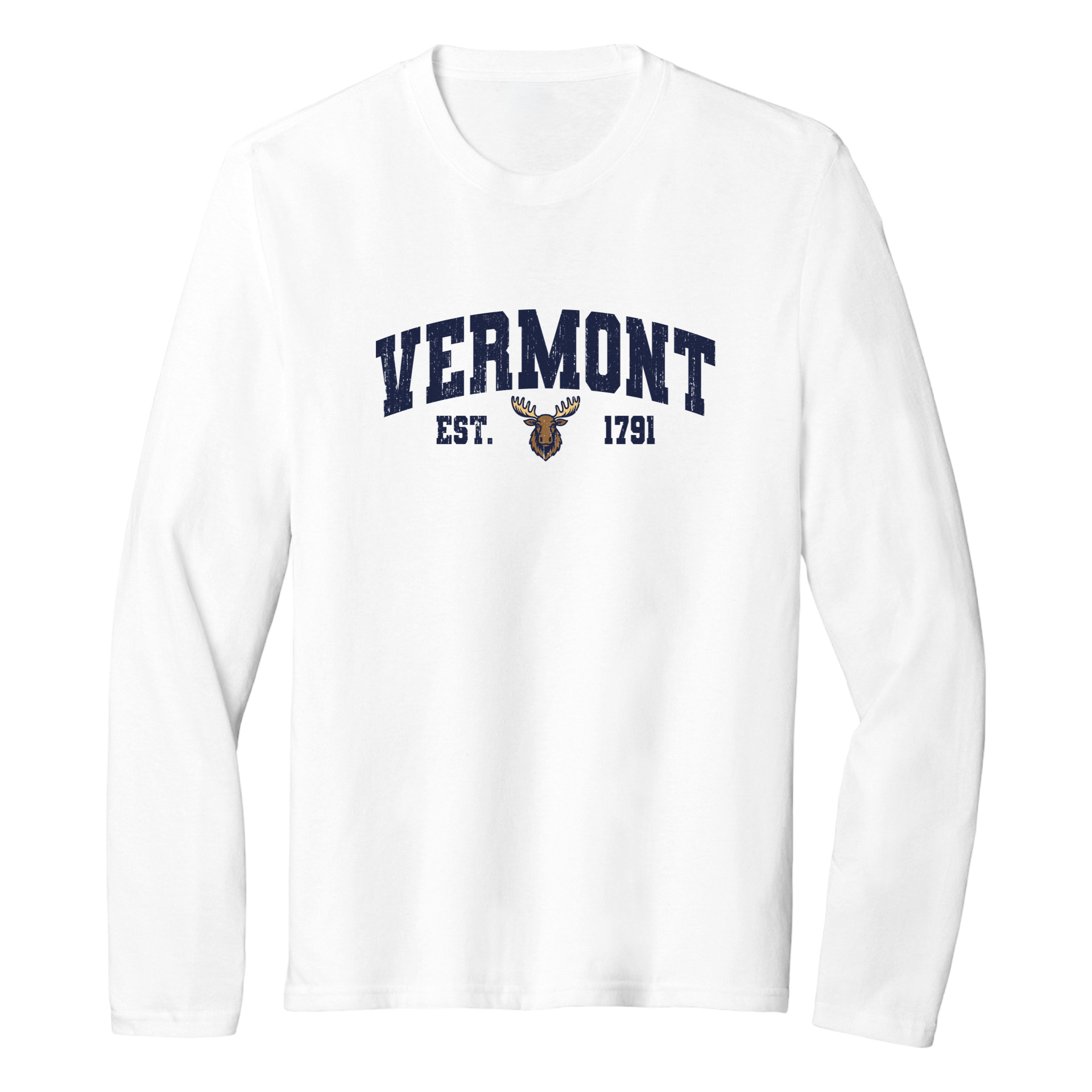 Vermont Moose Essential Long Sleeve Tee