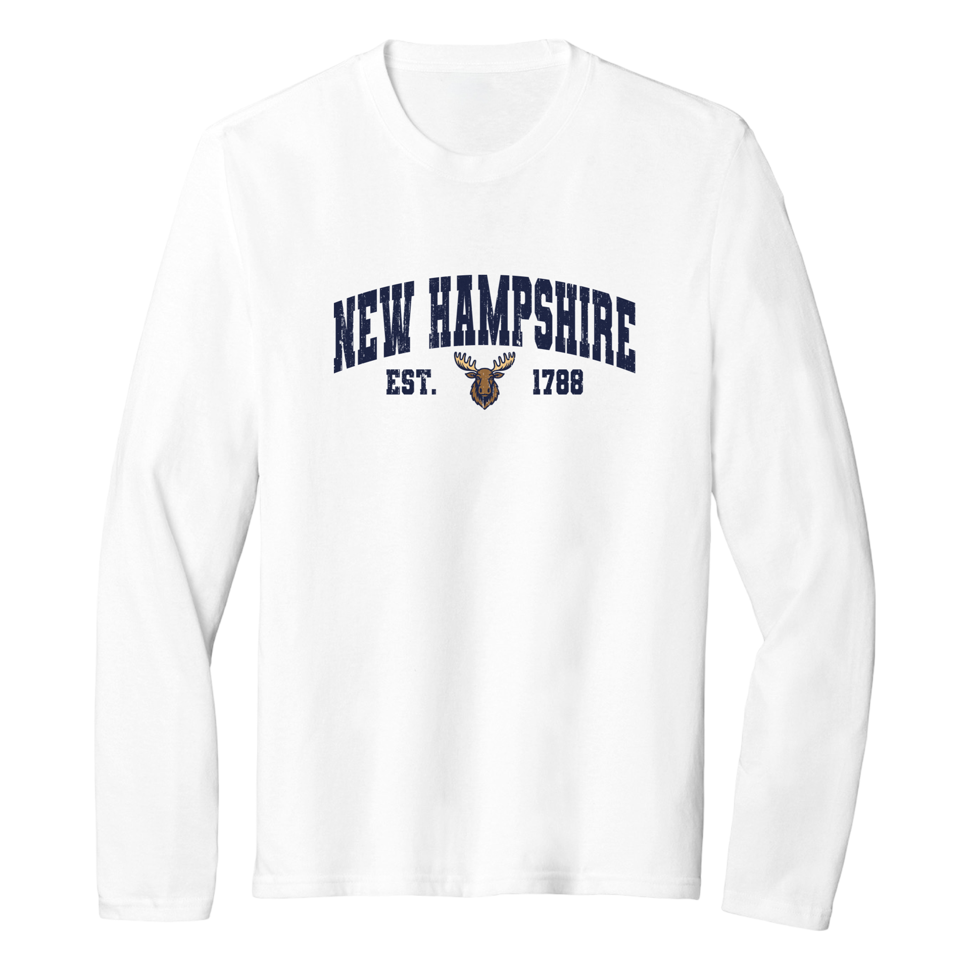 New Hampshire Moose Essential Long Sleeve Tee