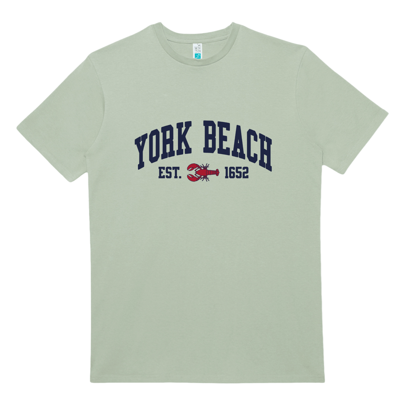 Cape Cod Clothing Company York Beach Lobster Heavy Cotton T-Shirt