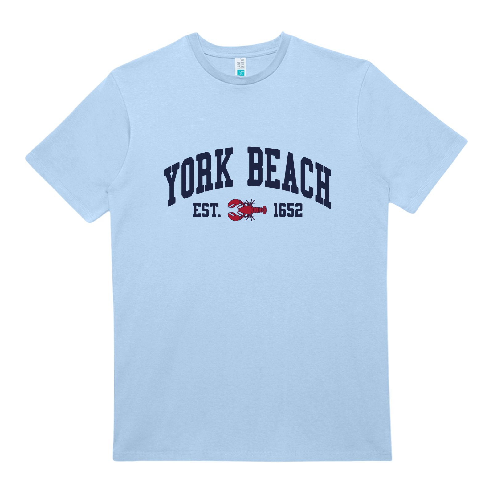 Cape Cod Clothing Company York Beach Lobster Heavy Cotton T-Shirt