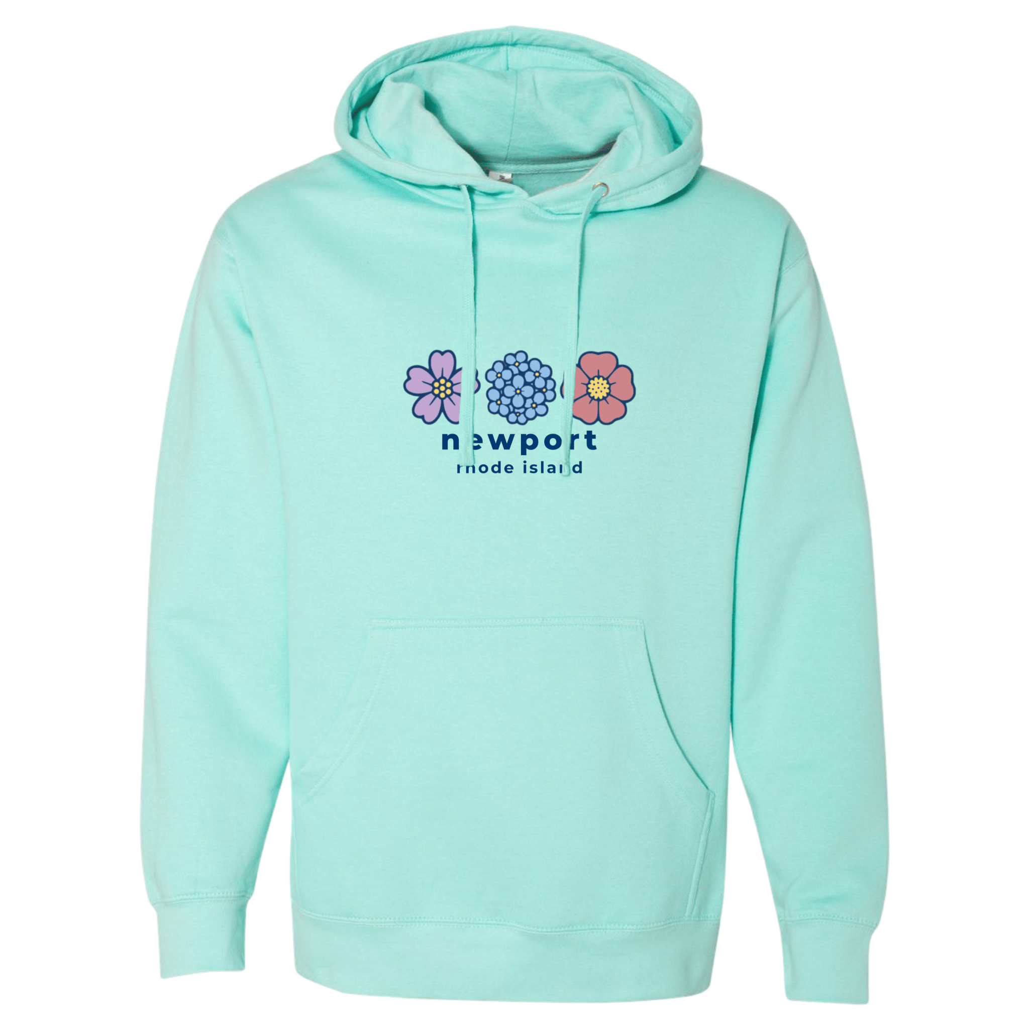 Cape Cod Clothing Company Newport Summer Bloom Midweight Fleece Hoodie