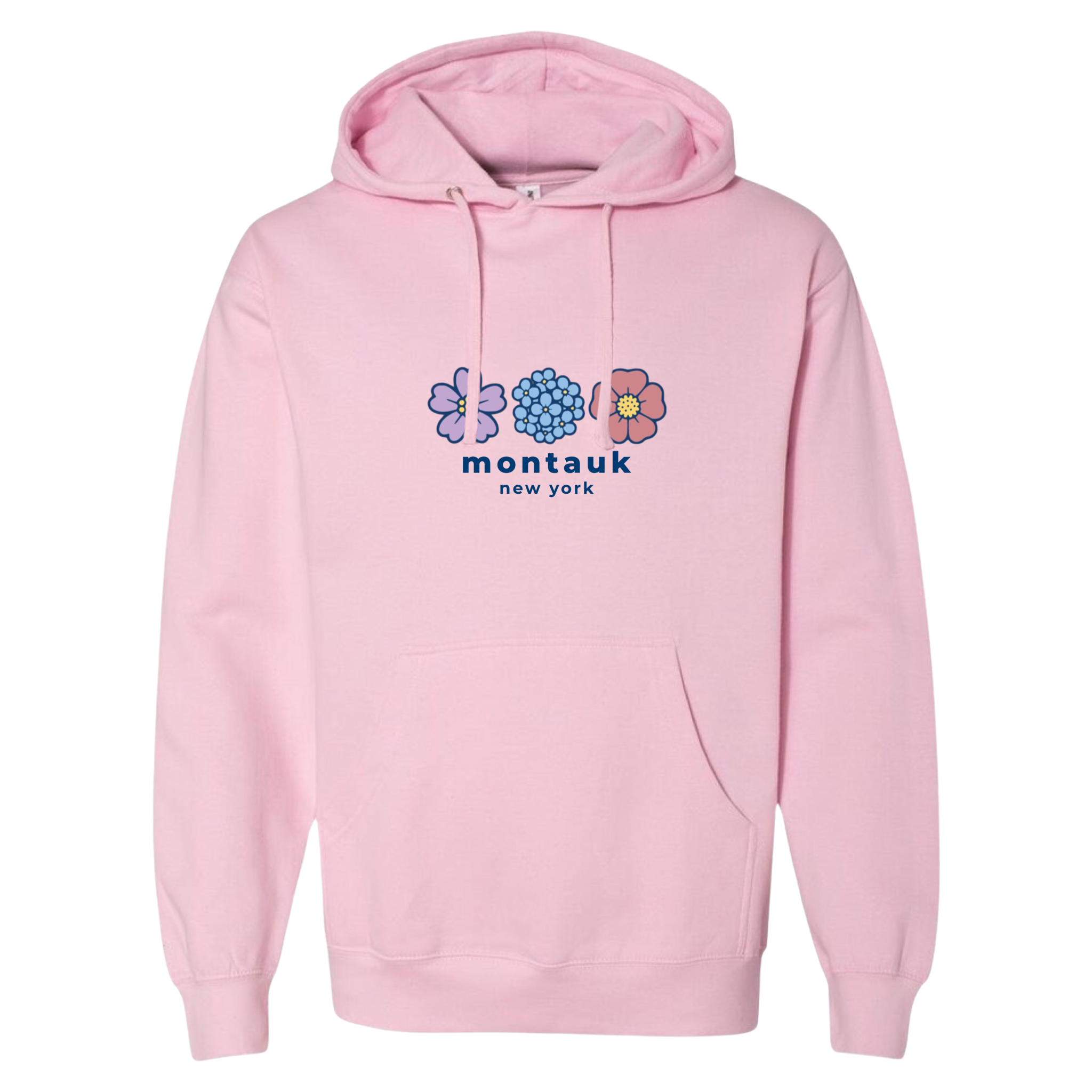 Montauk Summer Bloom Midweight Fleece Hoodie
