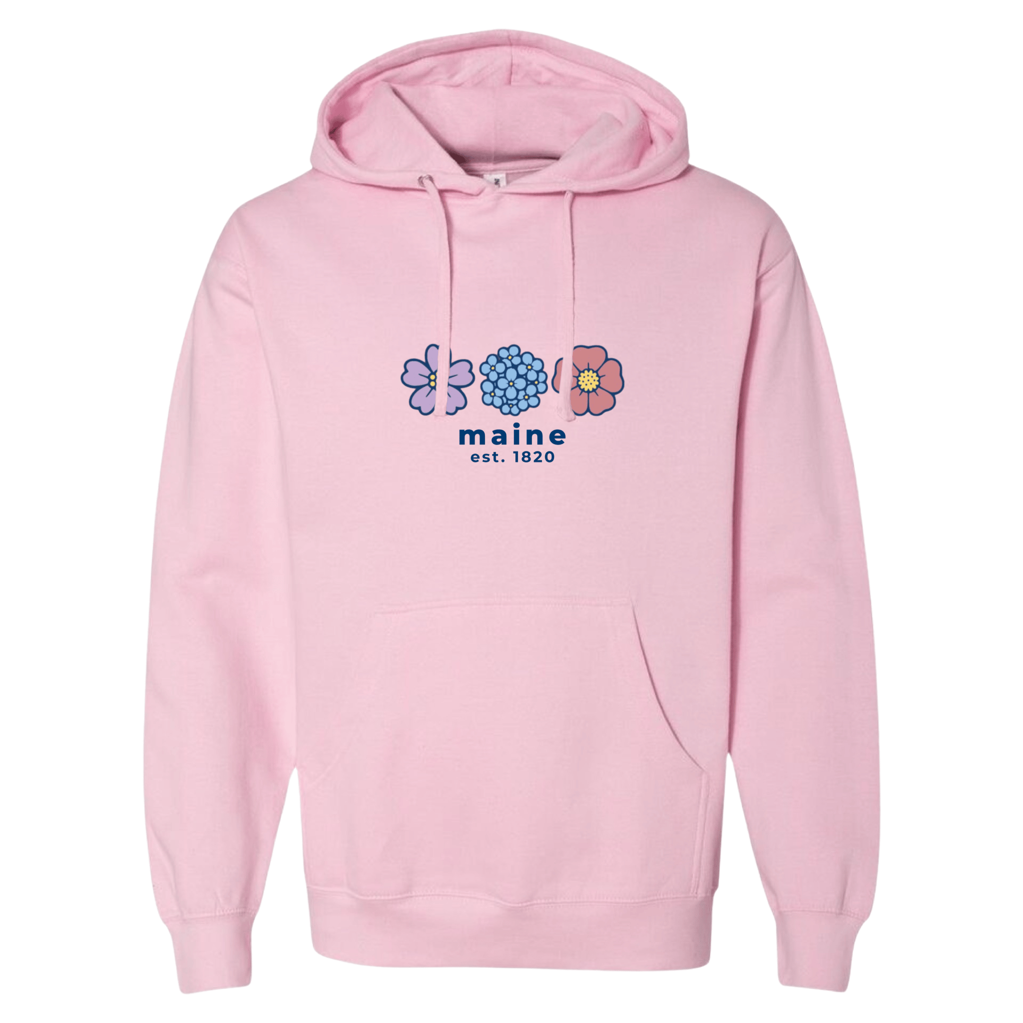 Cape Cod Clothing Company Maine Summer Bloom Midweight Fleece Hoodie