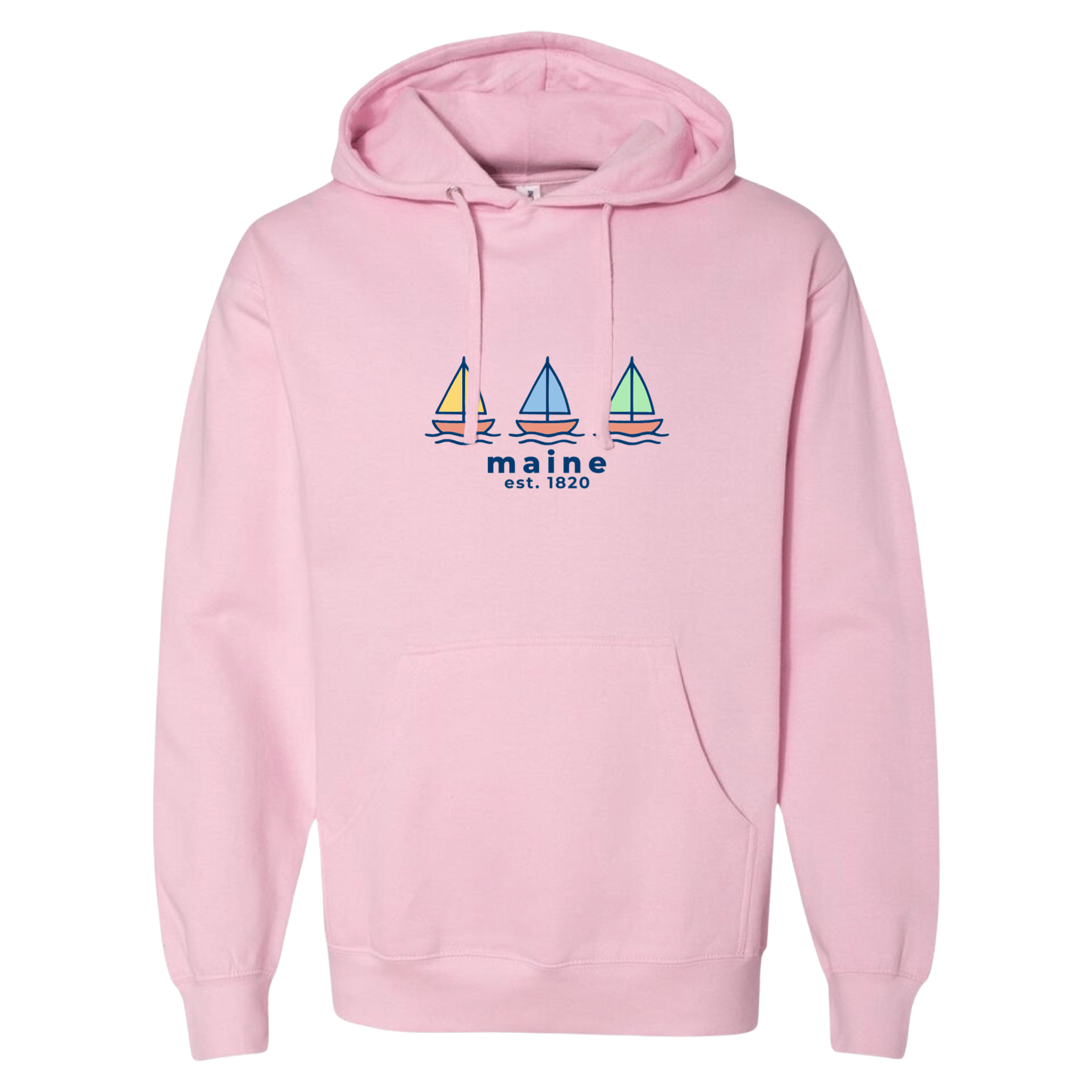Cape Cod Clothing Company Maine Summer Sails Midweight Fleece Hoodie