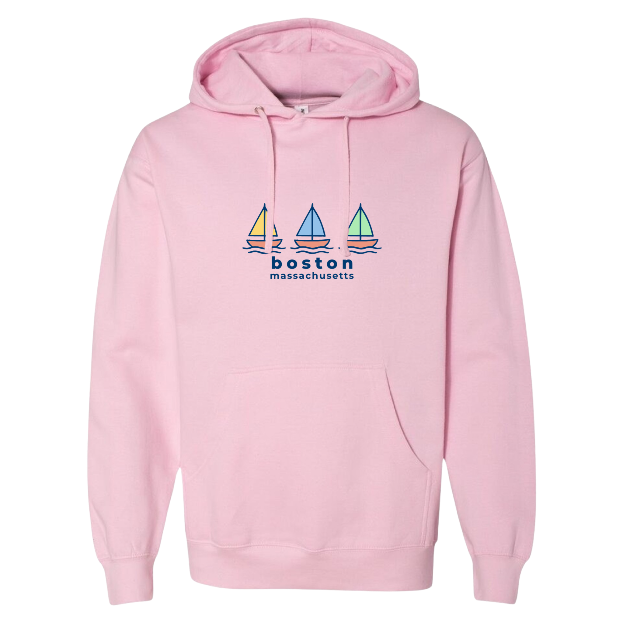Boston Summer Sails Midweight Fleece Hoodie