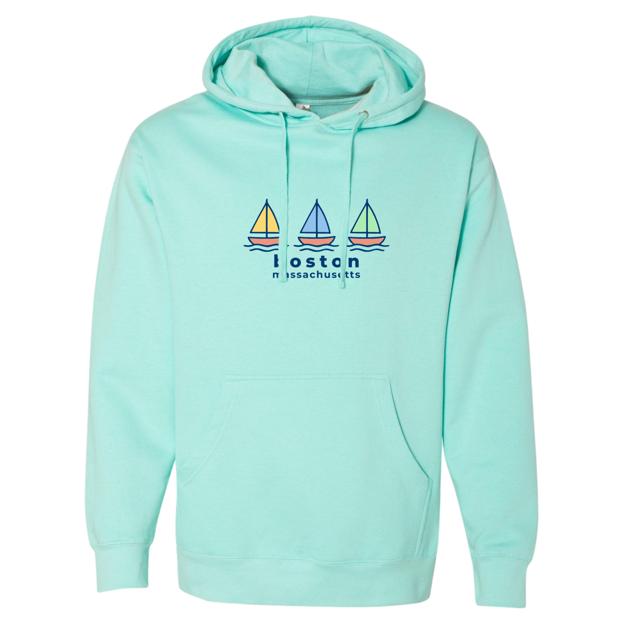 Boston Summer Sails Midweight Fleece Hoodie