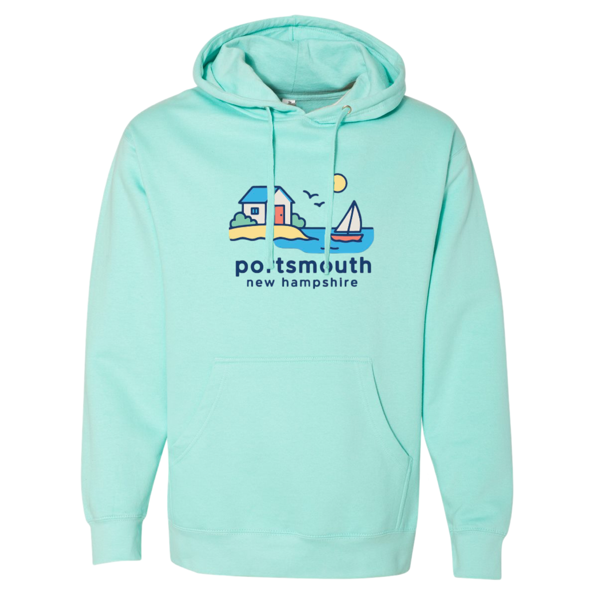 Portsmouth Beach House Midweight Fleece Hoodie