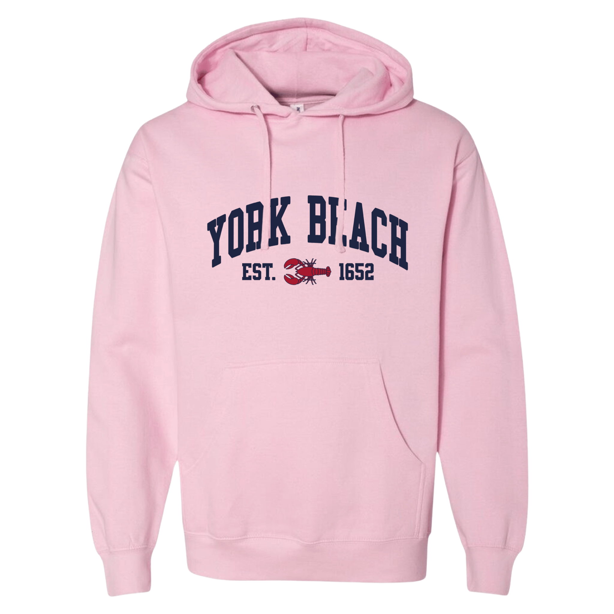 Cape Cod Clothing Company York Beach Lobster Midweight Fleece Hoodie