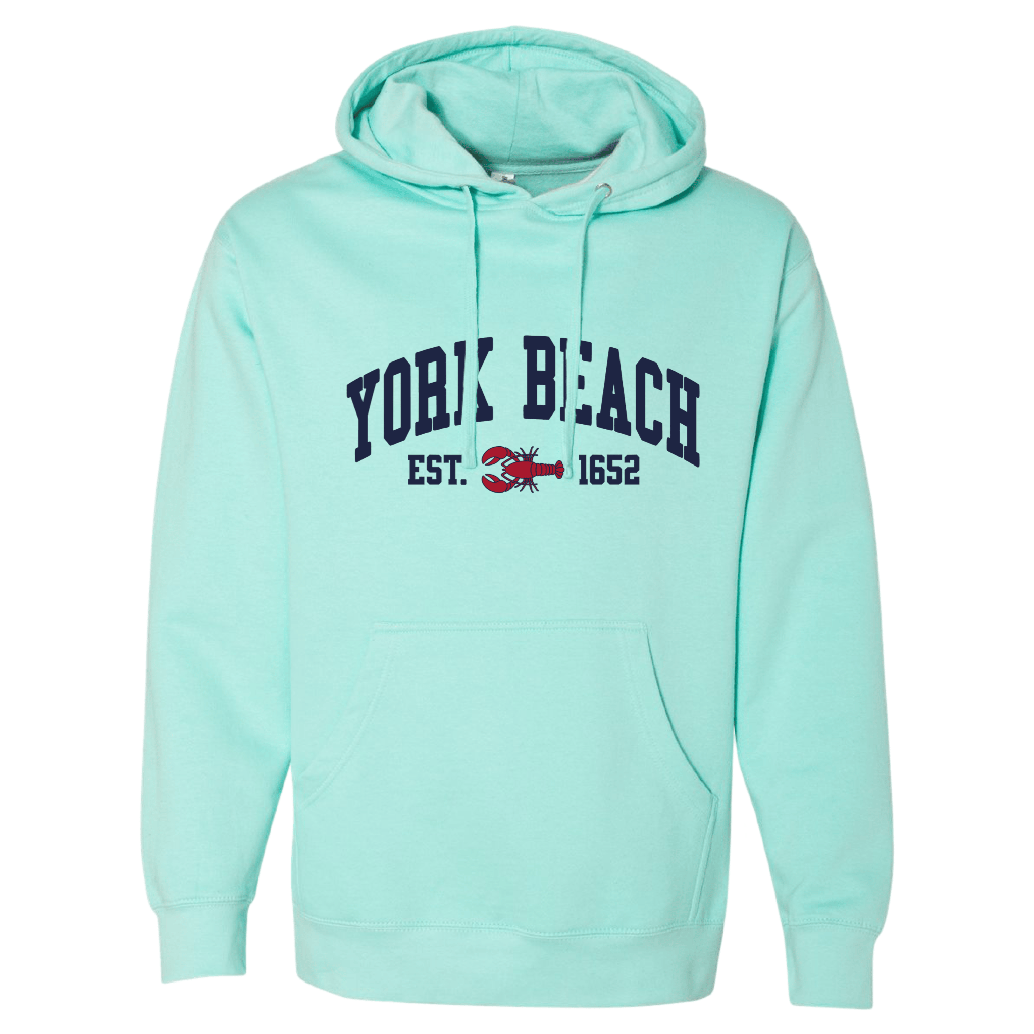 Cape Cod Clothing Company York Beach Lobster Midweight Fleece Hoodie