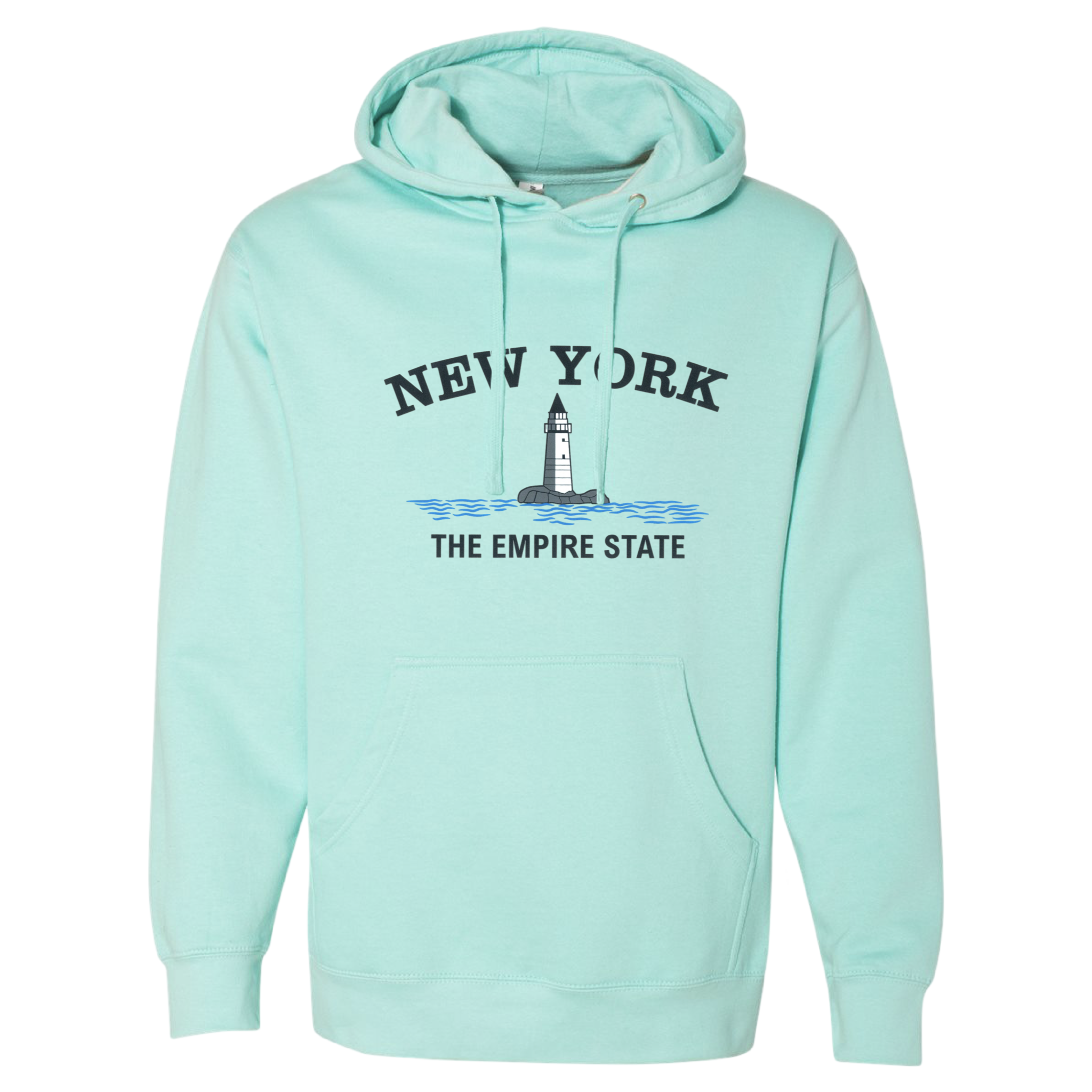 New York Big Lighthouse Midweight Fleece Hoodie