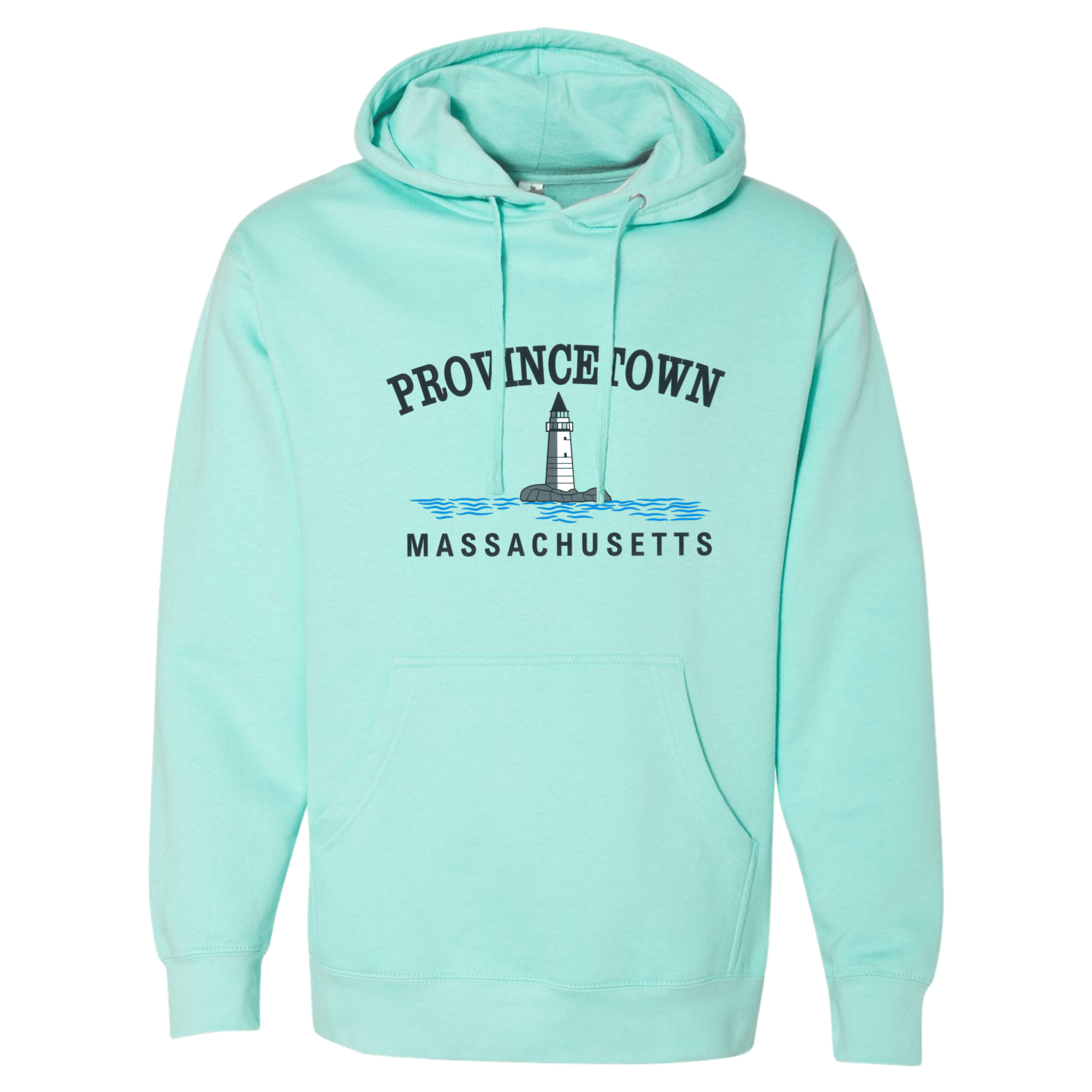 Cape Cod Clothing Company Provincetown Big Lighthouse Midweight Fleece Hoodie