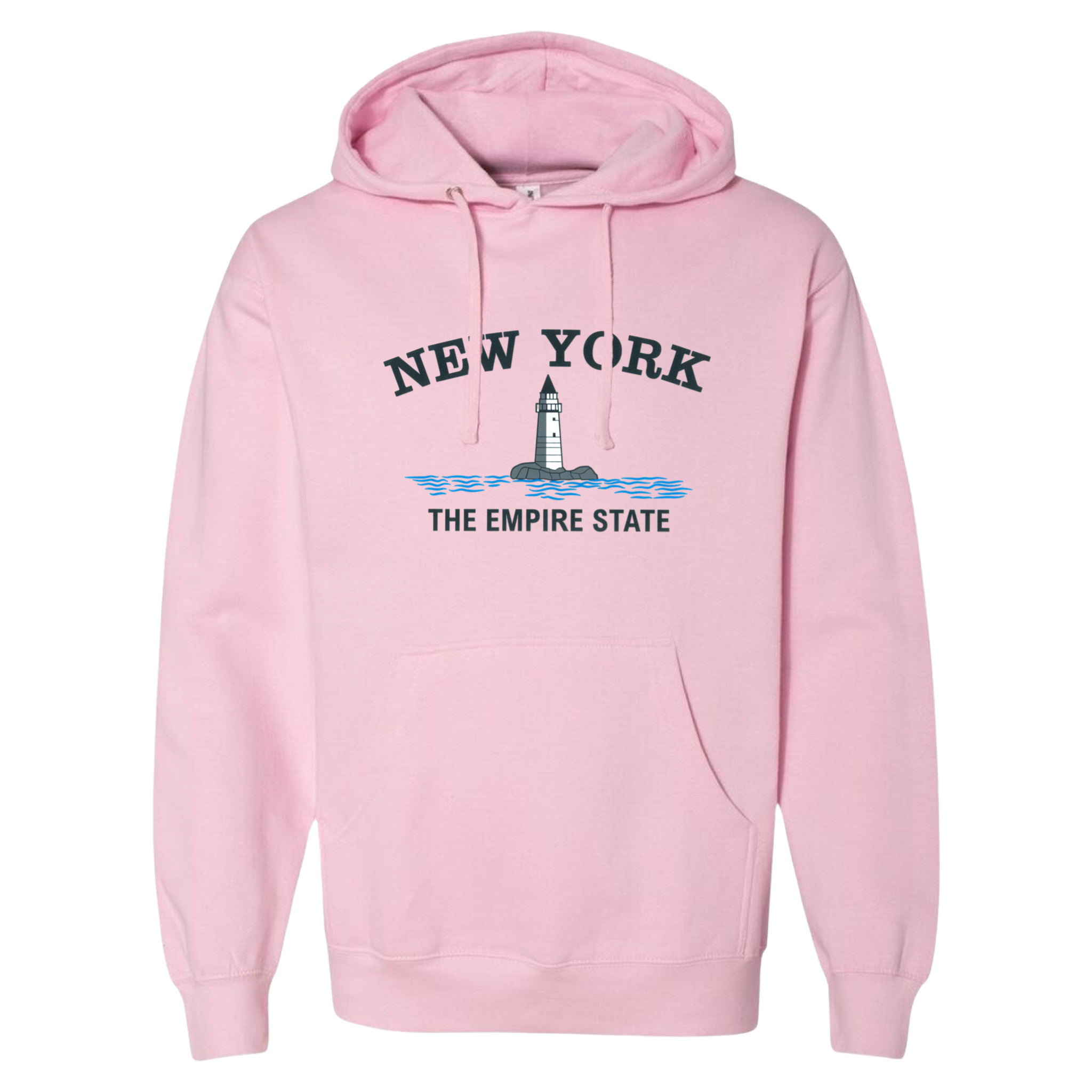 New York Big Lighthouse Midweight Fleece Hoodie